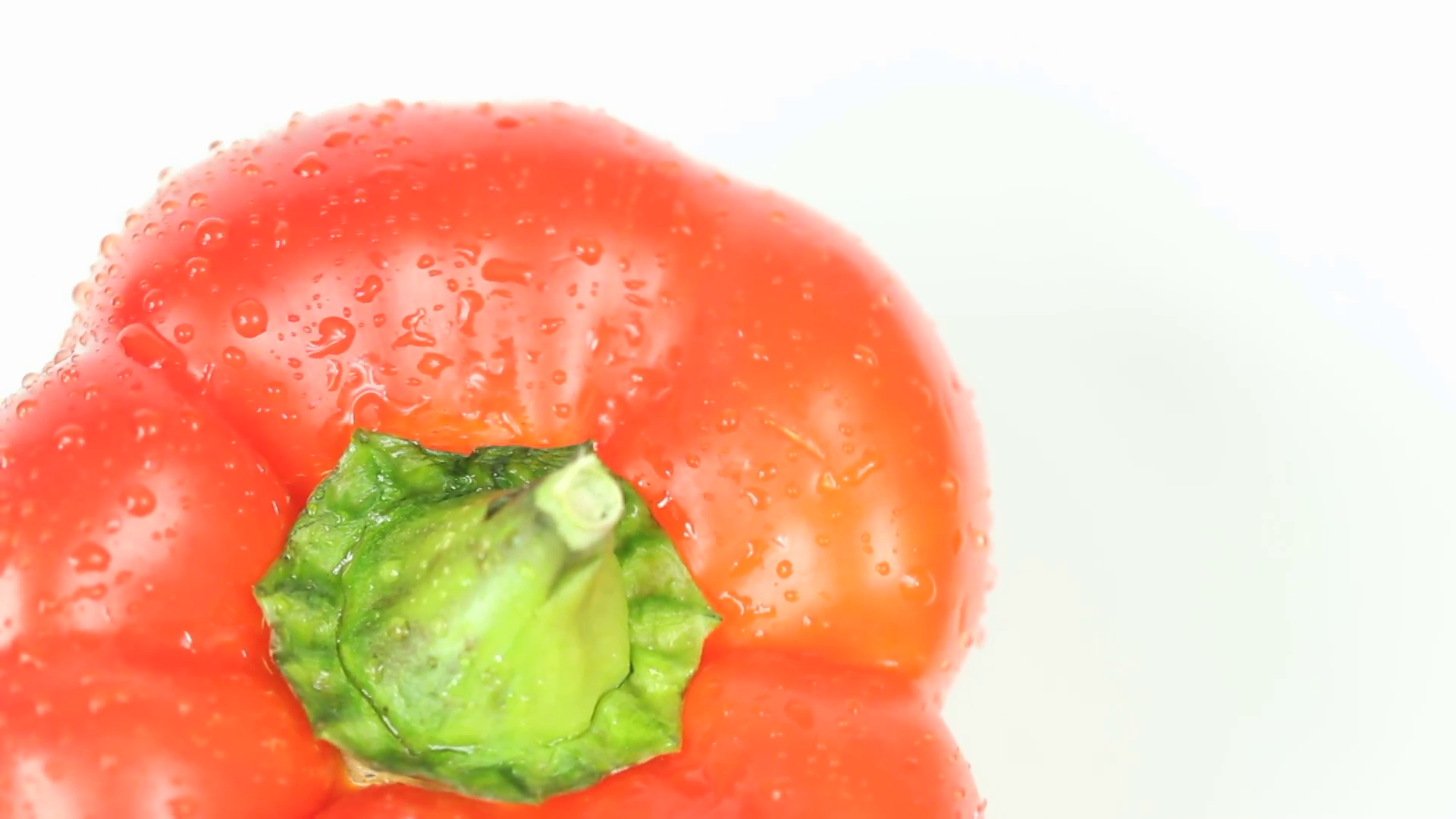 Fresh Paprika - Red Pepper Spinning Stock Video Footage - VideoBlocks