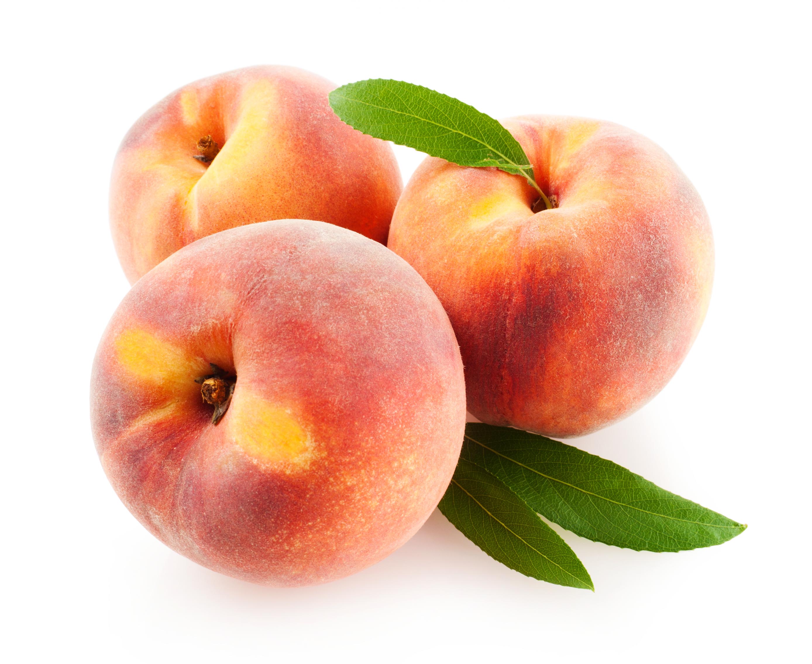 Fresh peaches photo