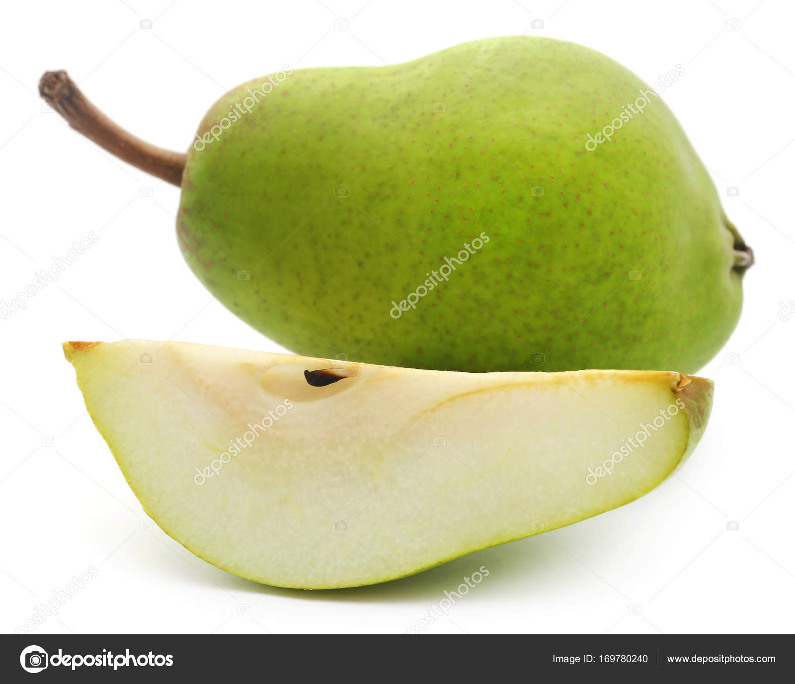 Closeup of fresh pear — Stock Photo © bdspn74 #169780240
