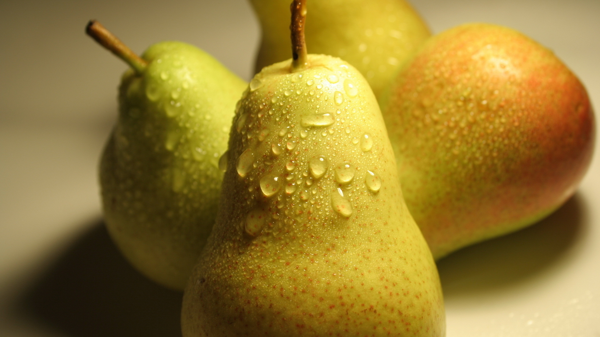 Fresh pears photo