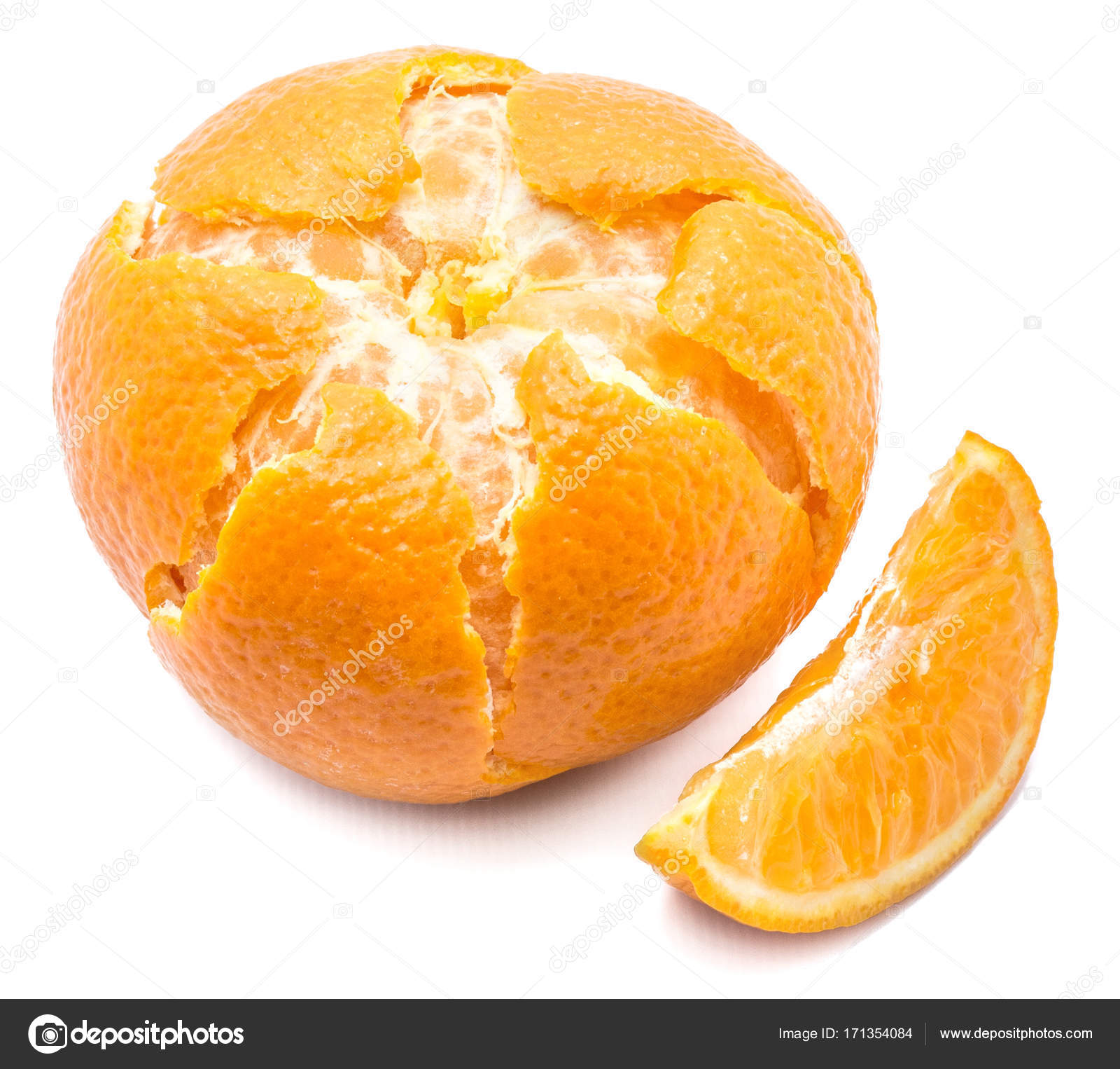 Fresh Clementine isolated — Stock Photo © kateryna.bibro@gmail.com ...