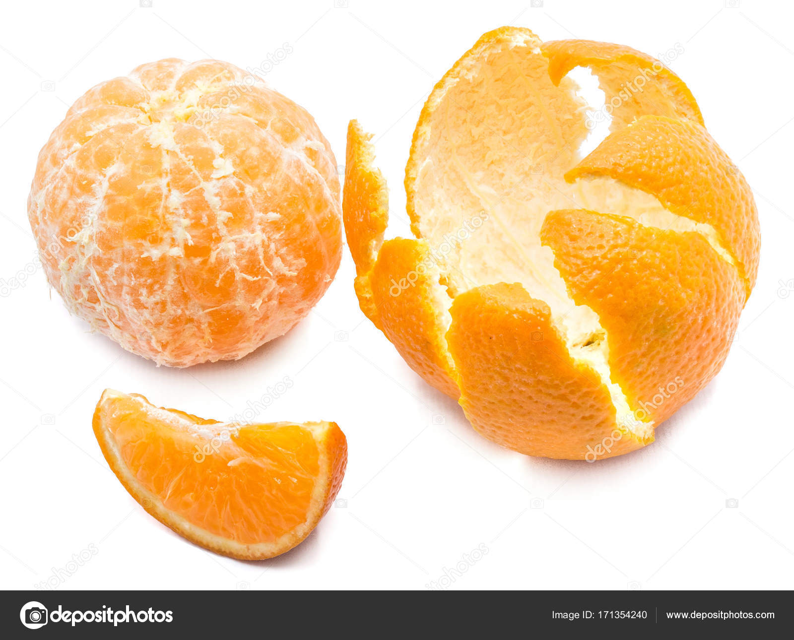Fresh Clementine isolated — Stock Photo © kateryna.bibro@gmail.com ...