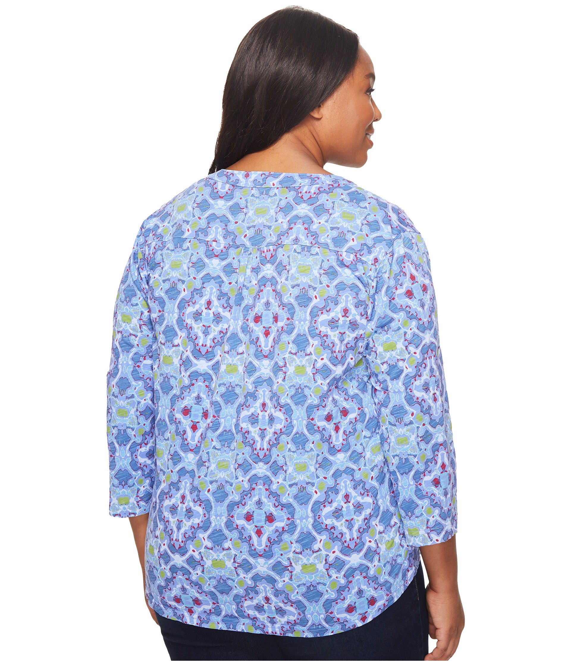 Extra Fresh by Fresh Produce Women's Clothing Plus Size Tile Play ...