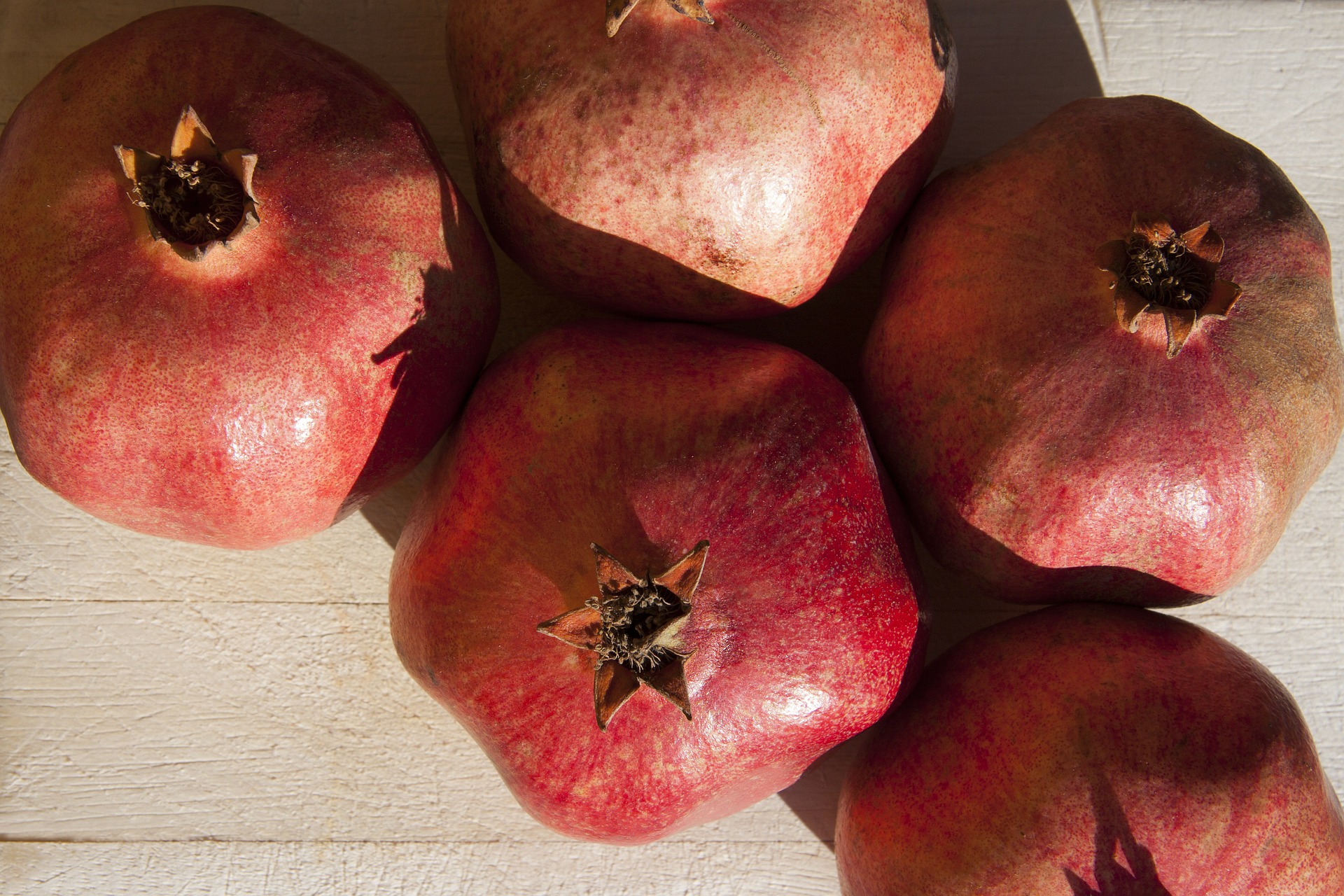 Fresh pomegranate photo