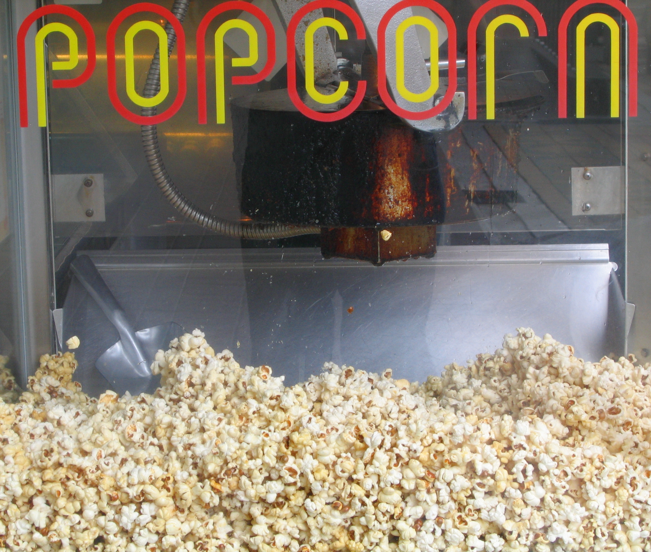 Fresh Popcorn, Corn, Food, Glass, Hot, HQ Photo