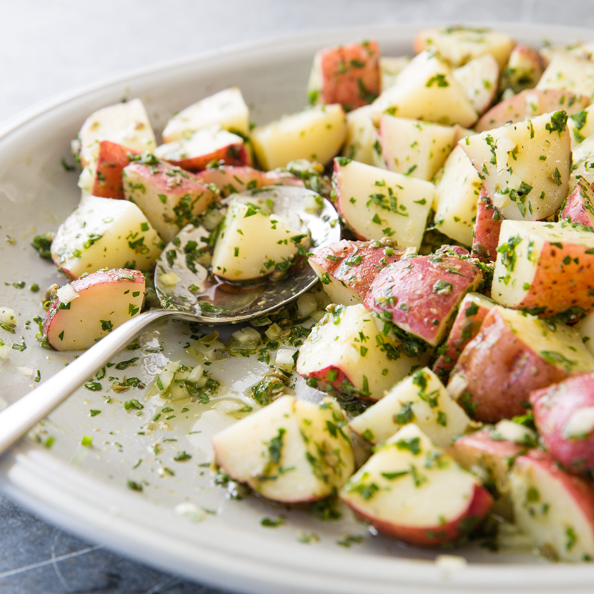 Lemon and Herb Red Potato Salad | Cook's Country