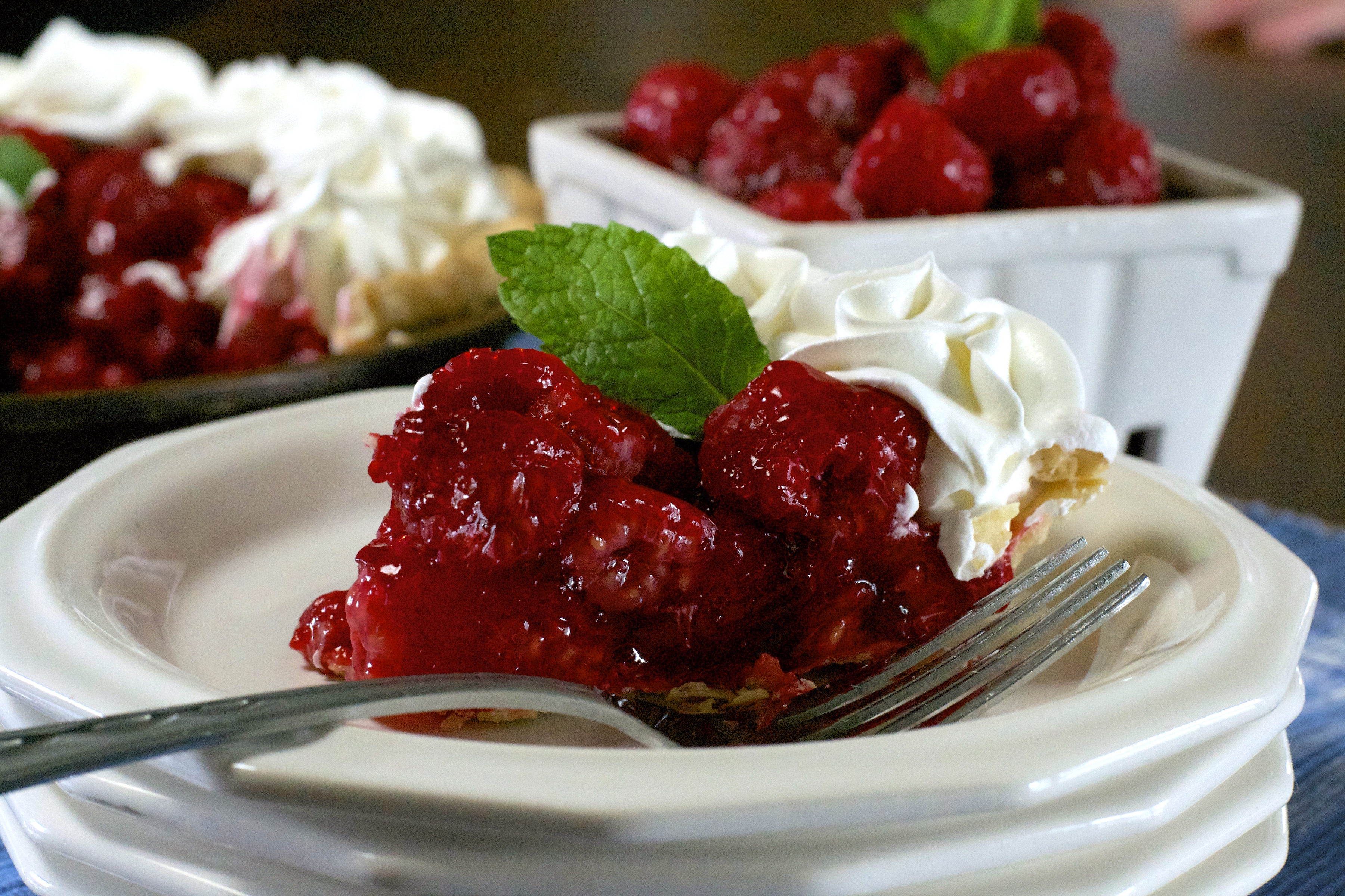 Fresh Raspberry Pie - What the Forks for Dinner?