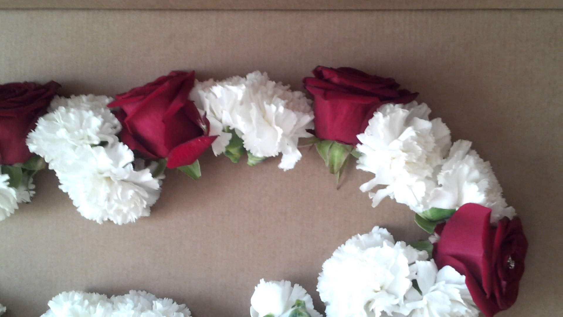 Fresh Rose garland By Ever So Special - YouTube