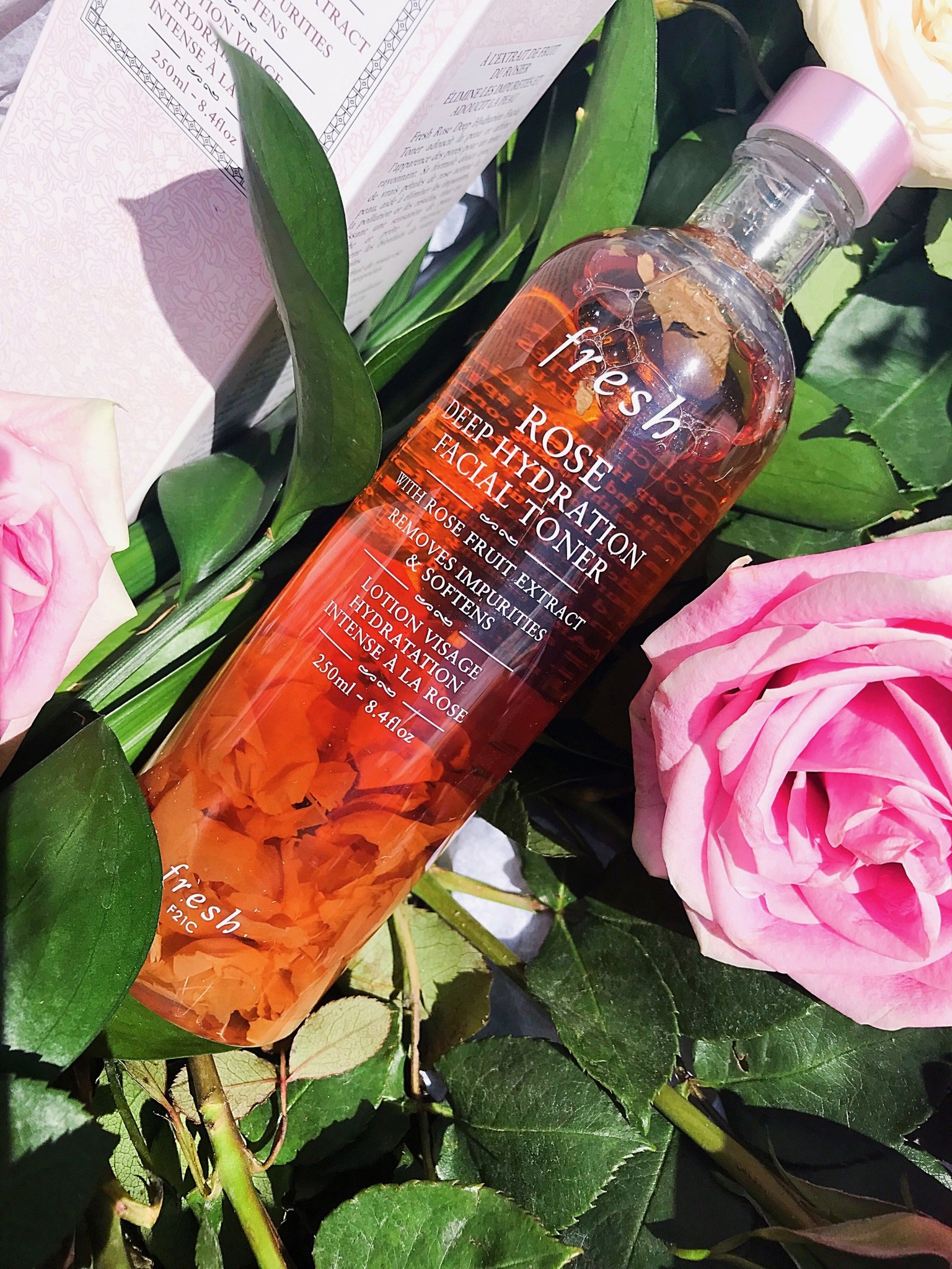 Revitalize the Skin with Fresh Rose Deep Hydration Toner and ...