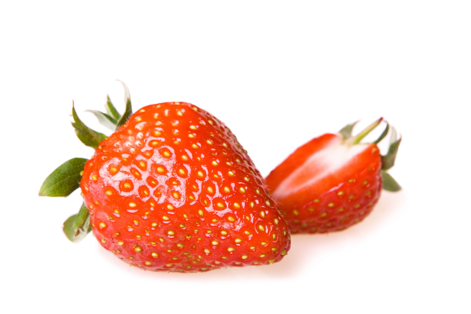 Fresh strawberries photo