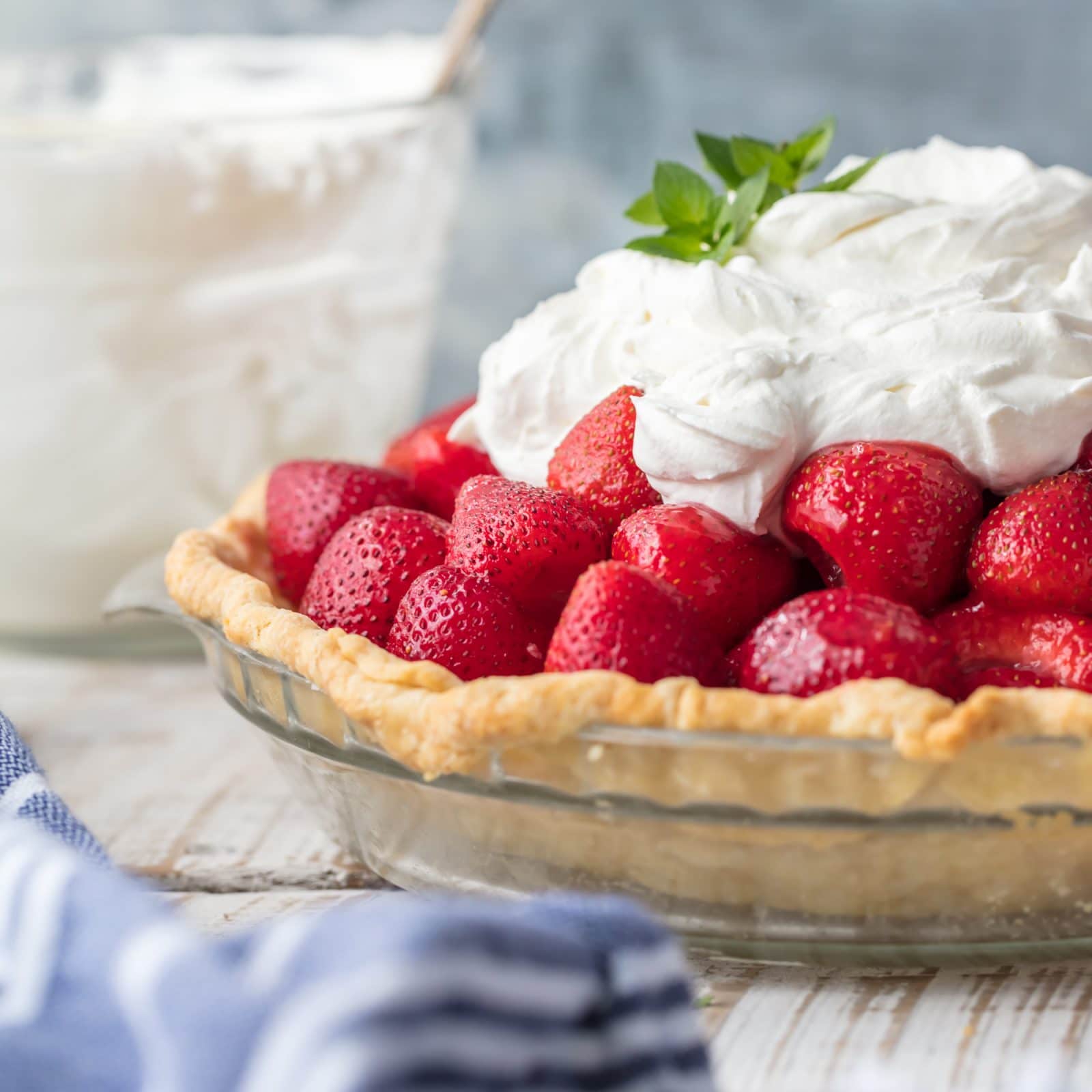 Fresh Strawberry Pie - Simply Sated