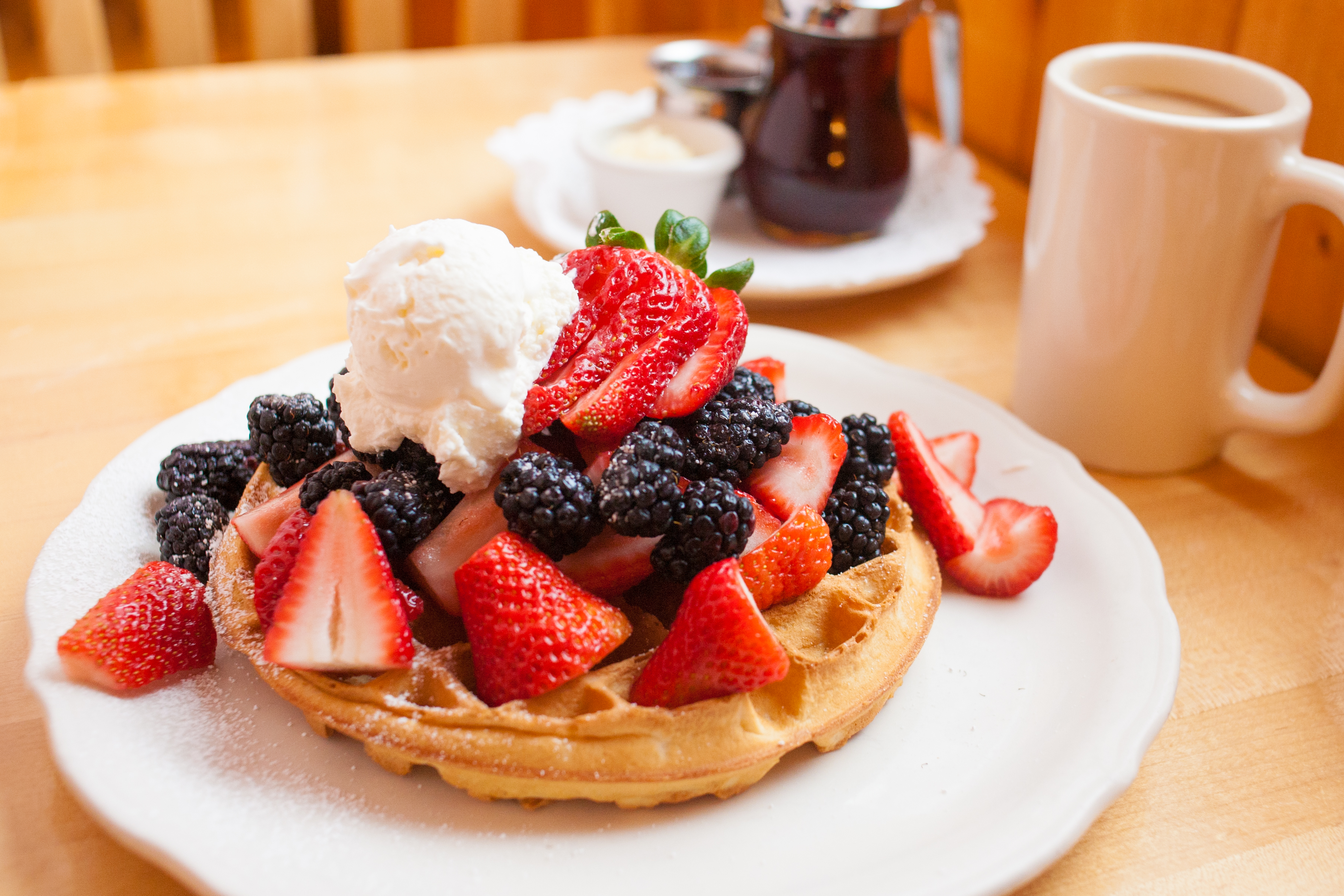 Fresh Fruit Waffle | The Original Pancake House - Bothell - Redmond