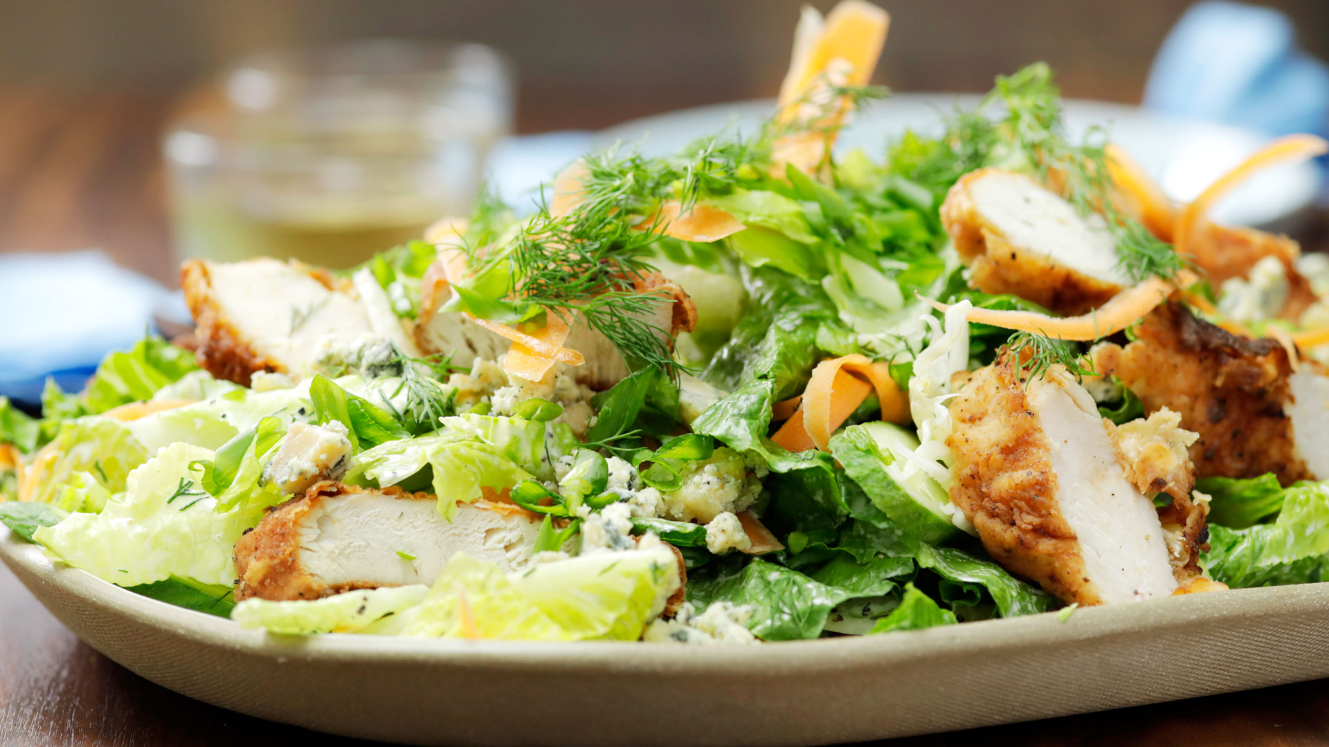 Fried Chicken Salad ~ Recipe | Tastemade