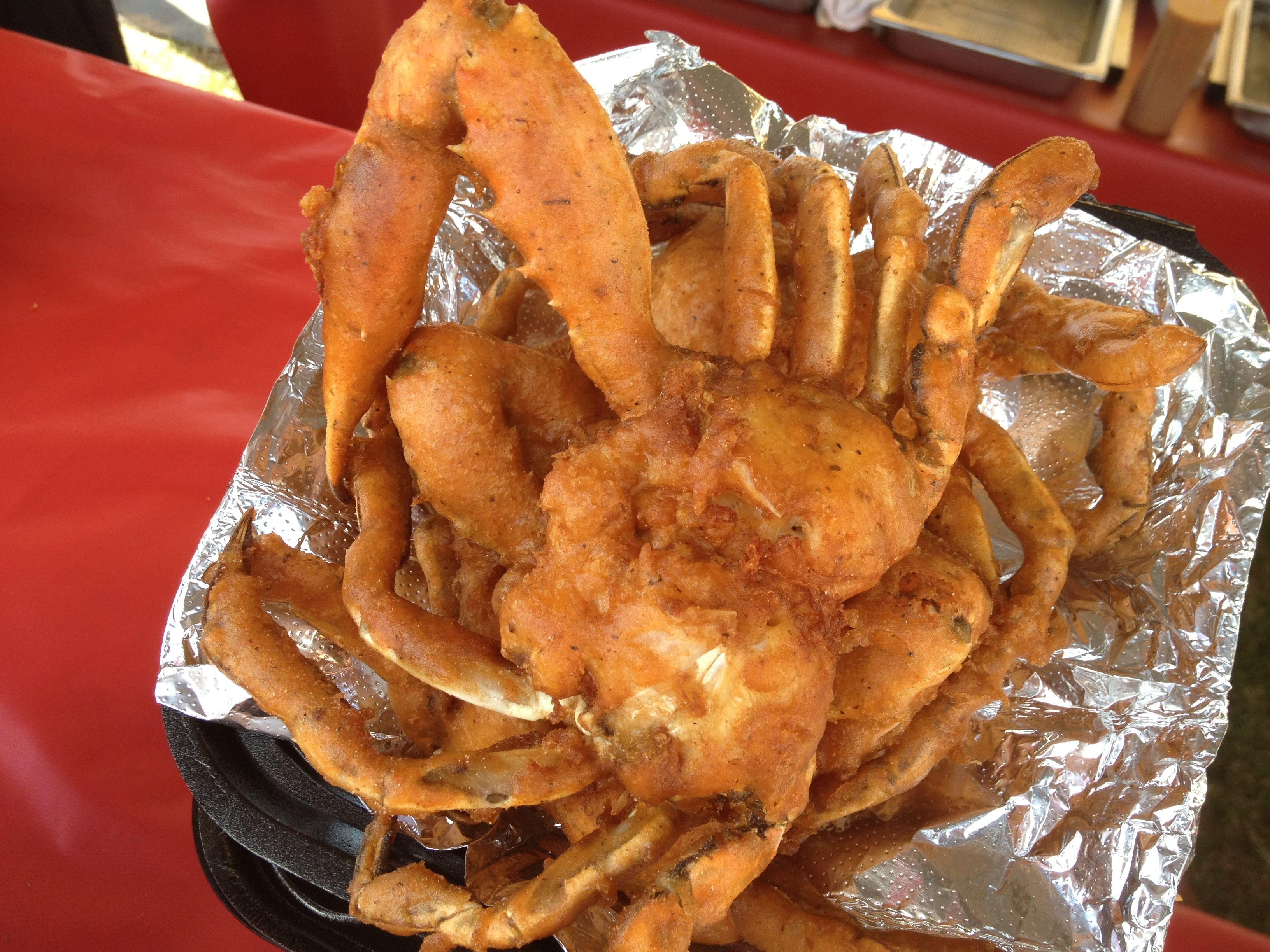 Fried blue crab, I MISS EATING These! It's definitely a Portsmouth ...