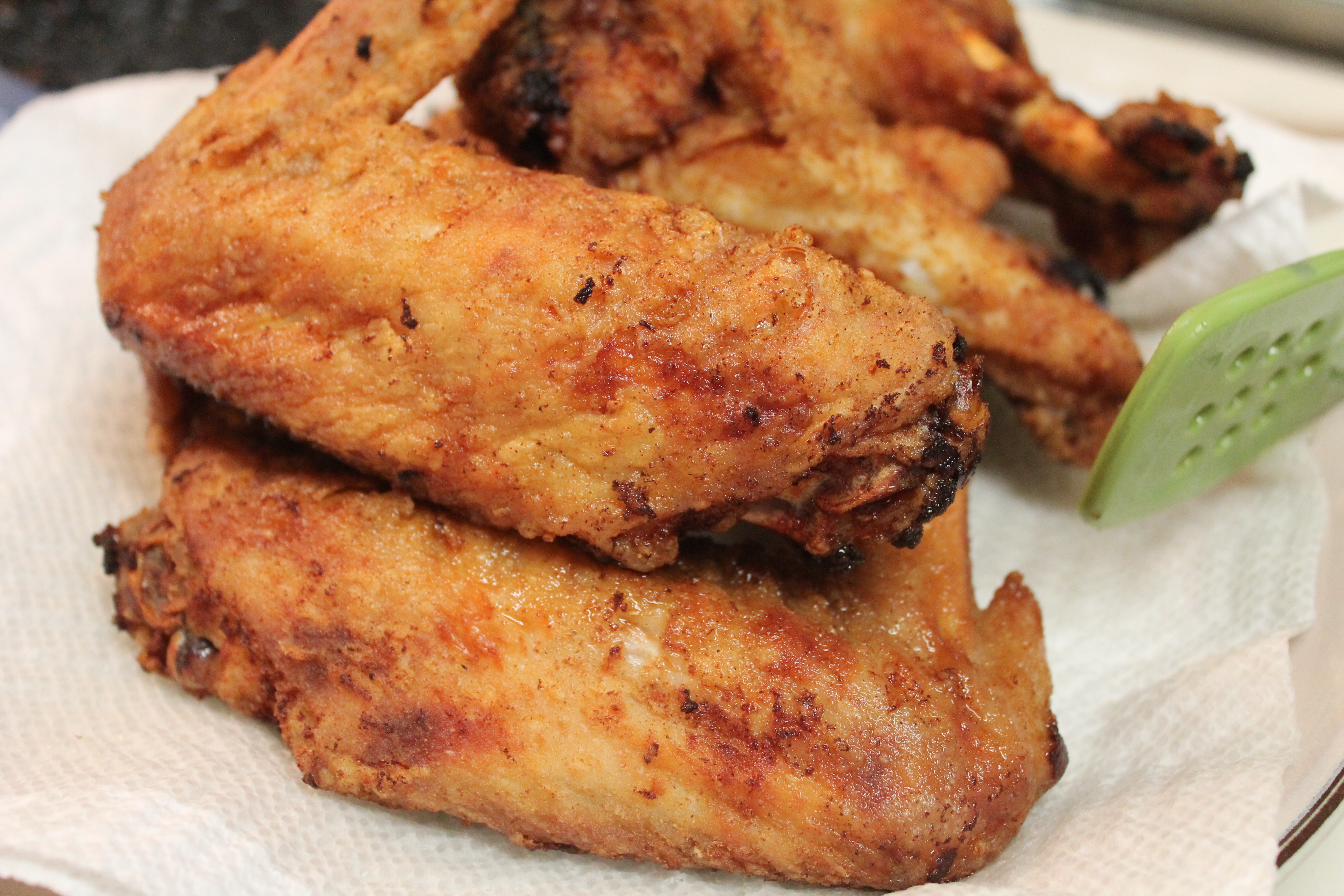Deep Fried Turkey Wings | I Heart Recipes