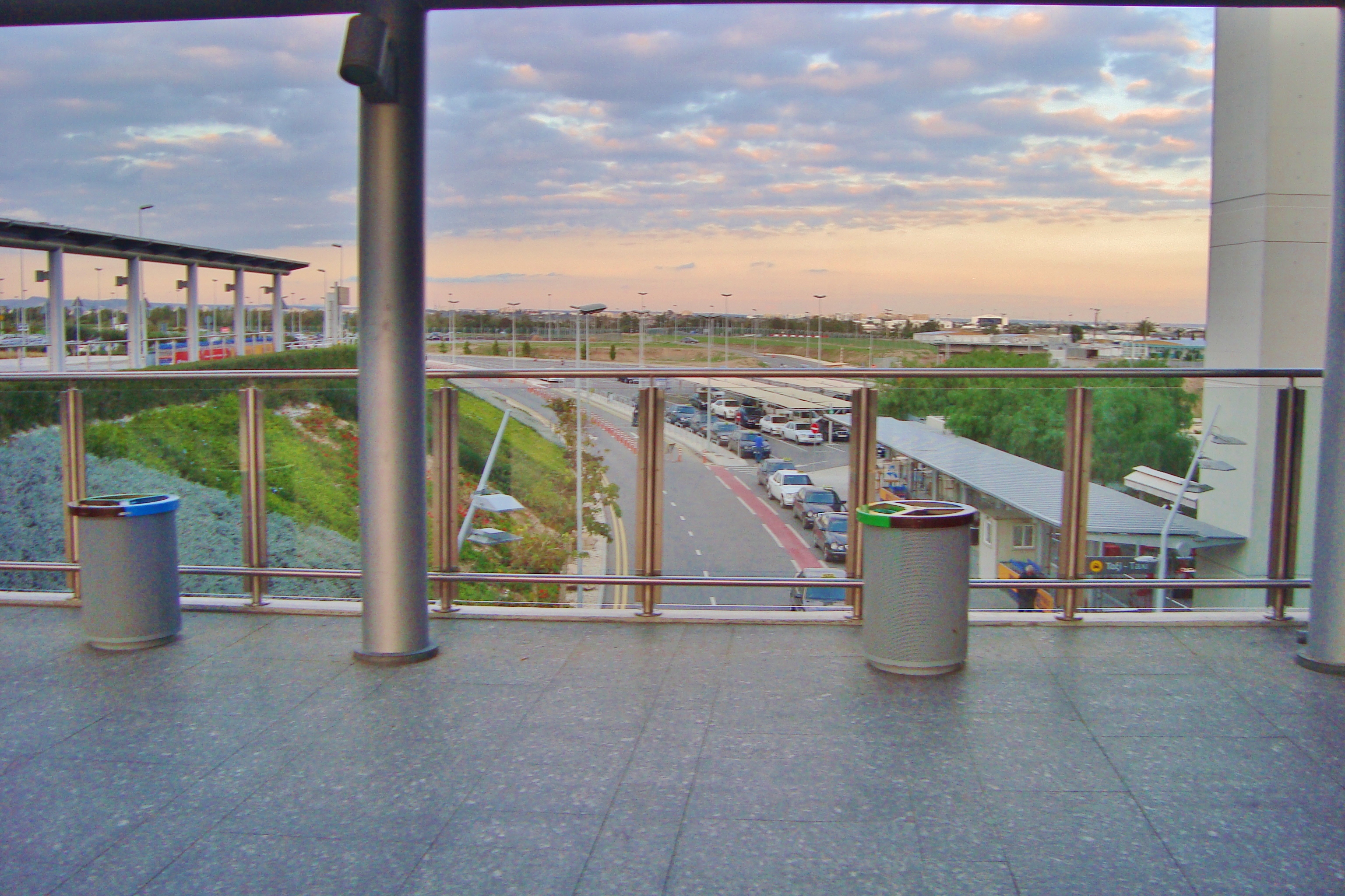 File:View from the balcony of Larnaca International Airport Republic ...