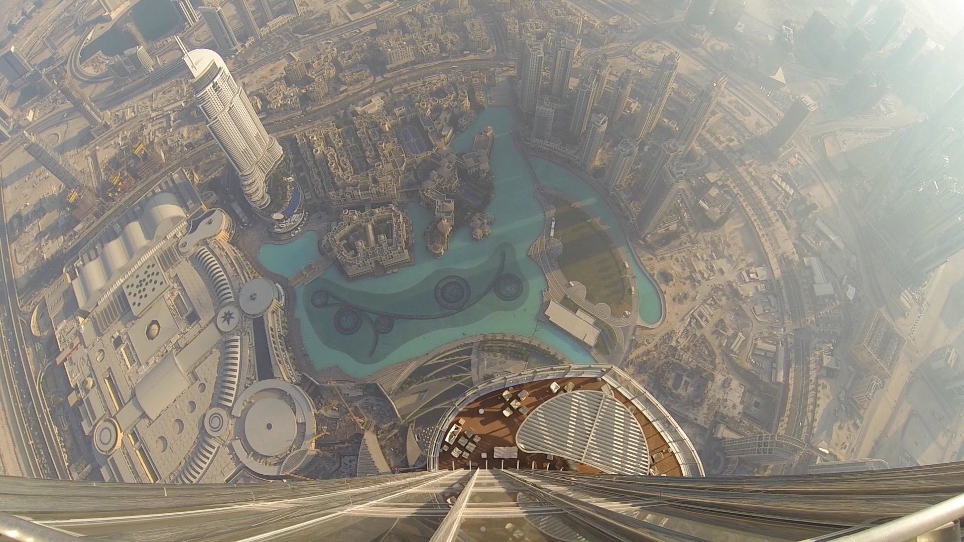 Amazing view from the Burj Khalifa - At the top SKY - YouTube