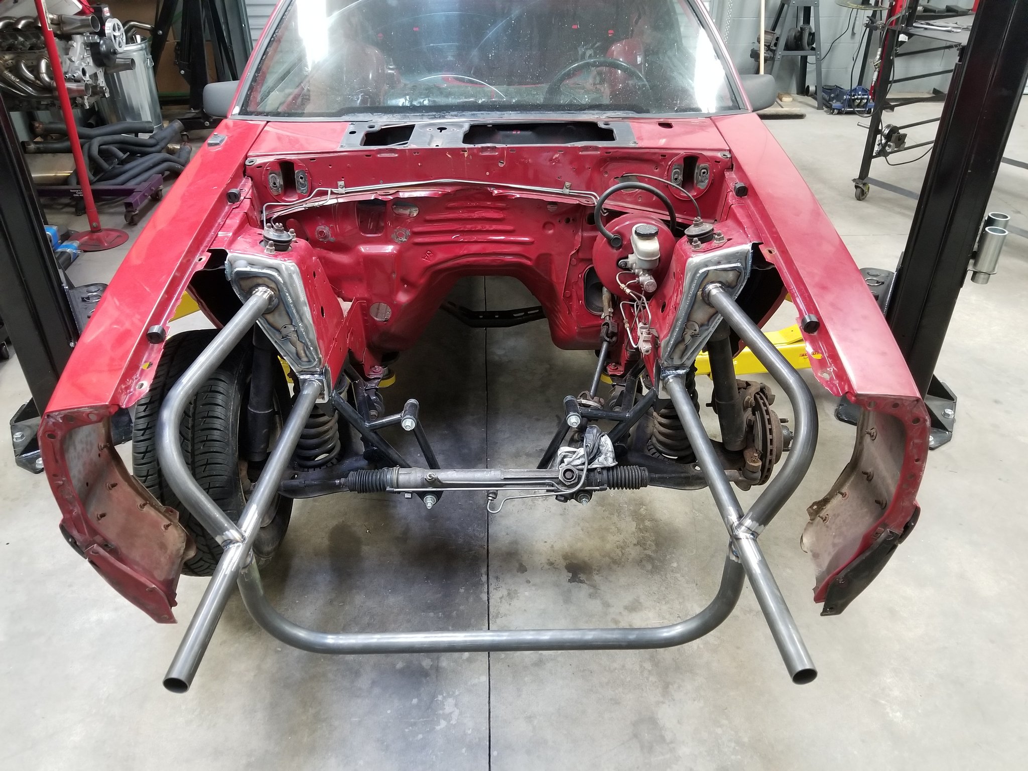 79-04 Mustang Universal Tubular Front End – Rock Solid Motorsports