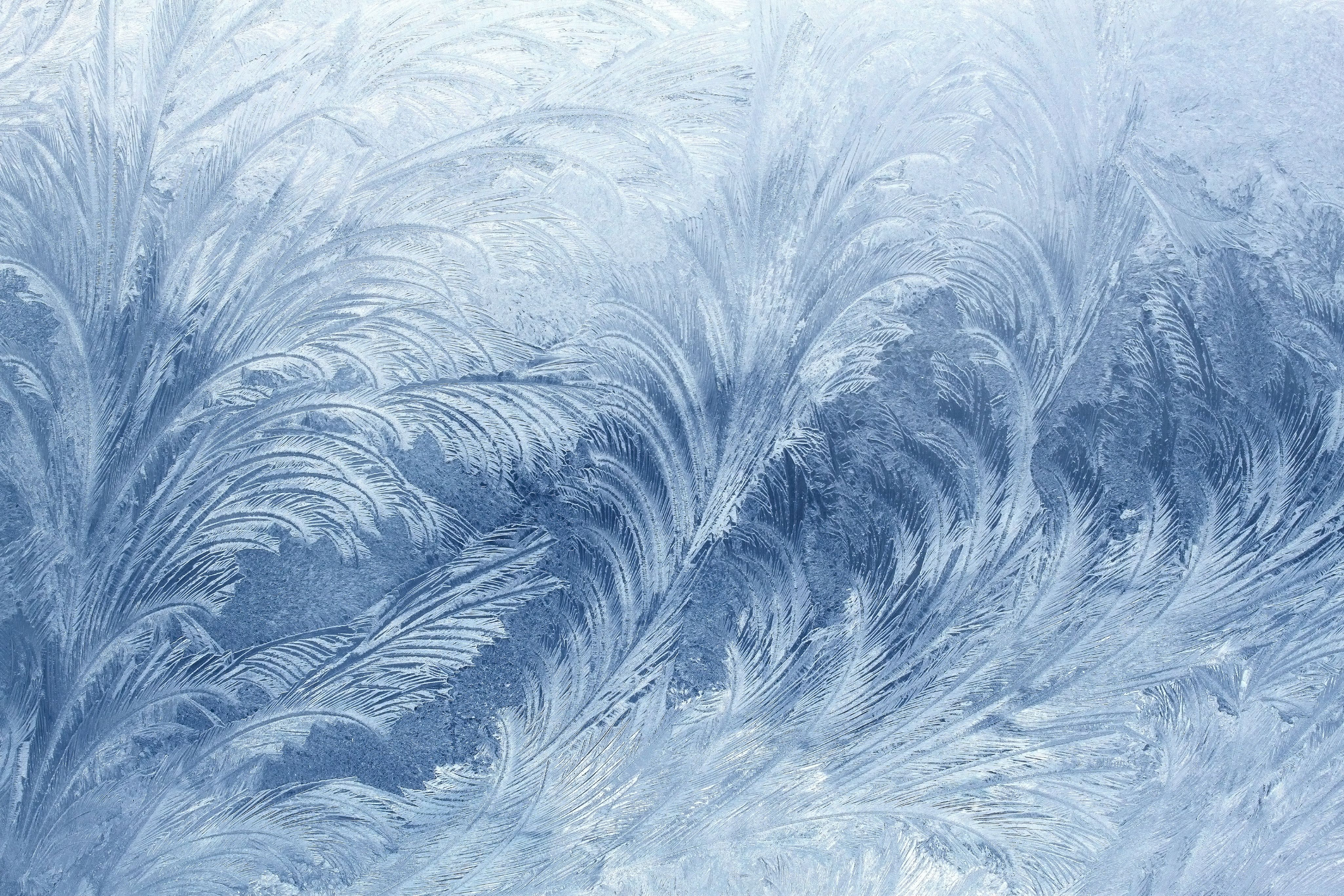 texture beautiful ice patterns winter frost wallpaper background ...