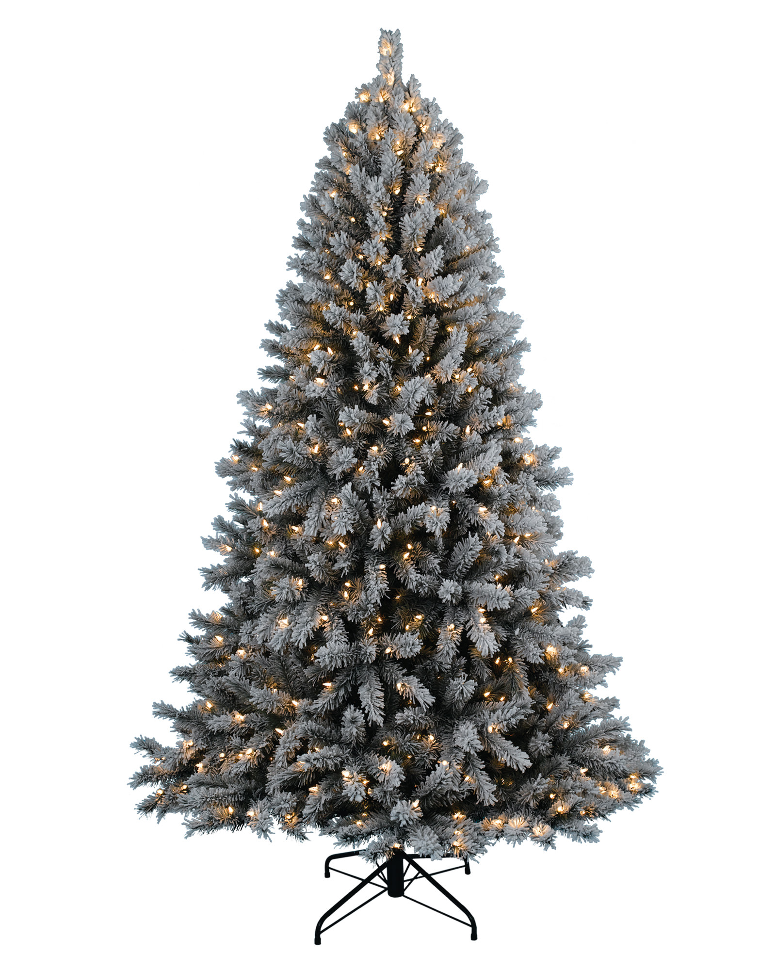Frosty Flocked Christmas Tree | Treetopia