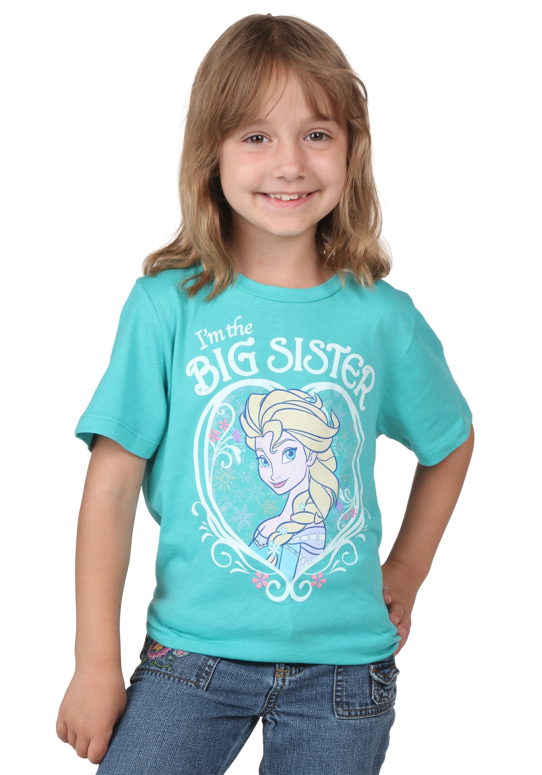 Frozen Elsa I'm the Big Sister T-Shirt