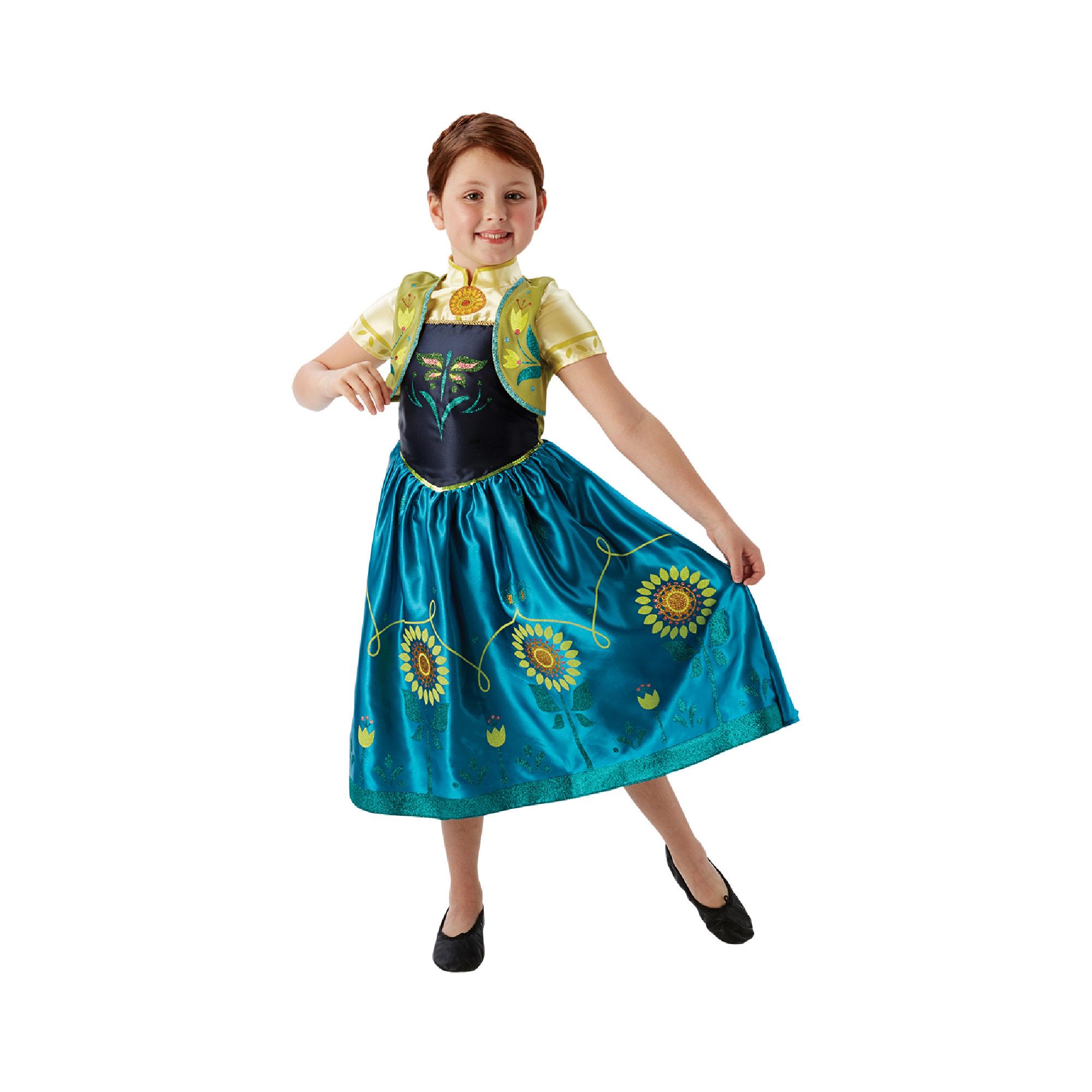 Disney Frozen Fever Anna Costume Medium - £23.00 - Hamleys for Toys ...