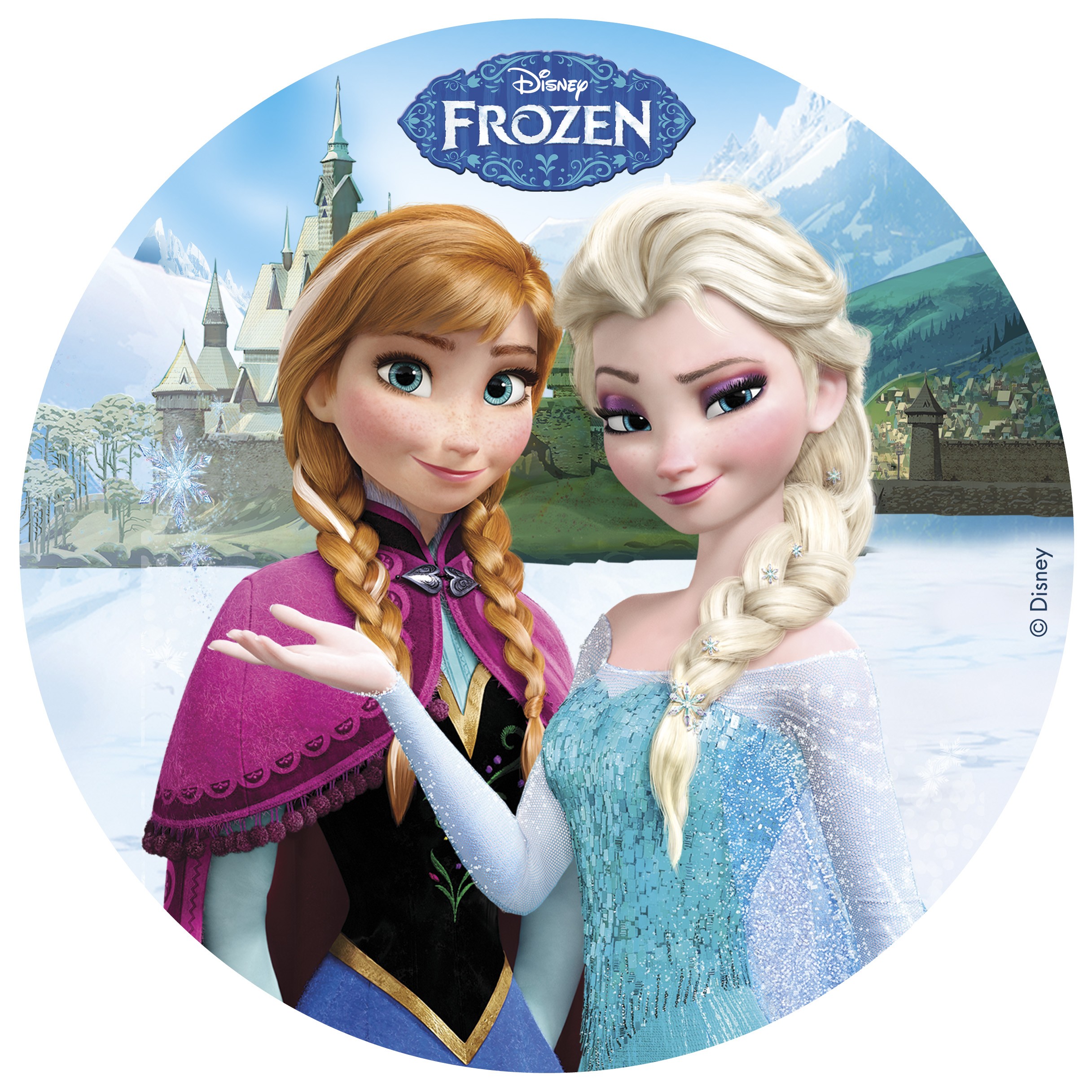 Frozen Gallery - Card Design And Card Template