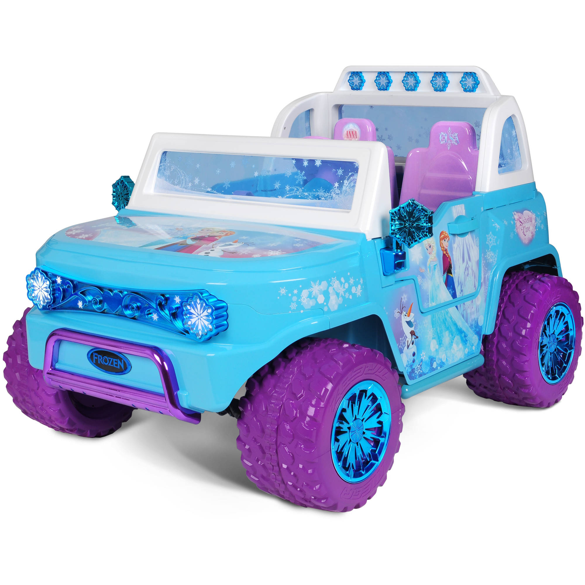 Disney Frozen SUV 12V Battery-Operated Ride-On - Walmart.com