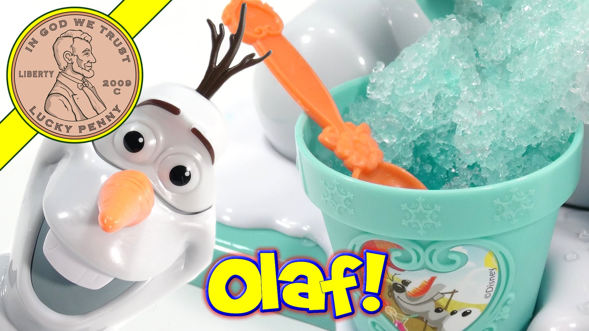 Disney Frozen Olaf Snow Cone Maker - YouTube