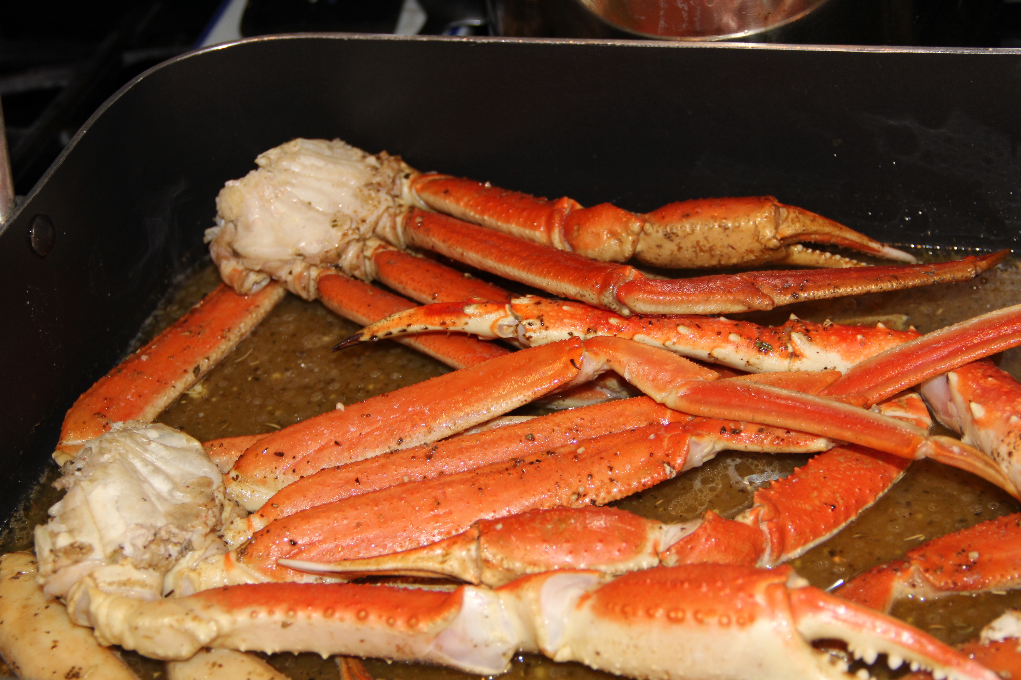 Roasted Snow Crab Legs | Kath's Kitchen Sync
