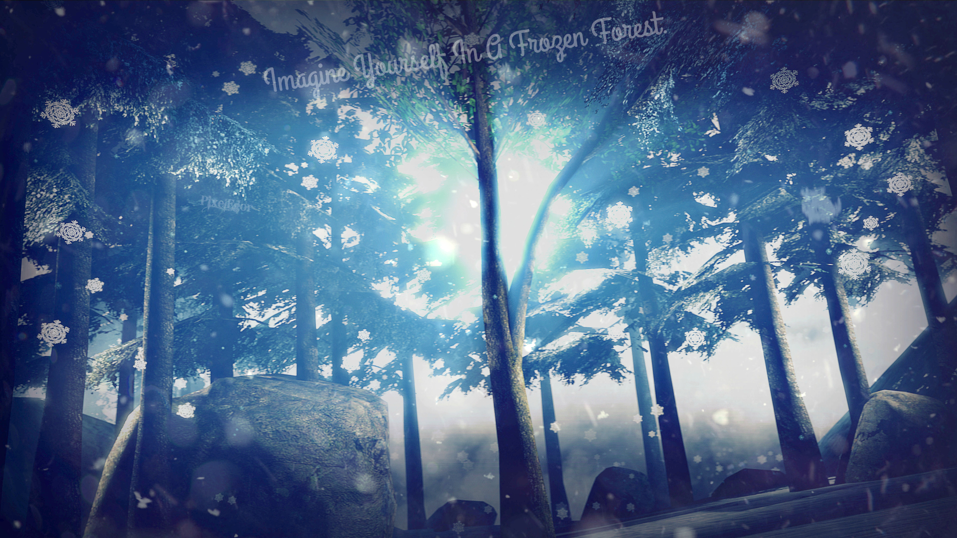 SFM) Imagine Yourself In A Frozen Forest by PixelEgor on DeviantArt