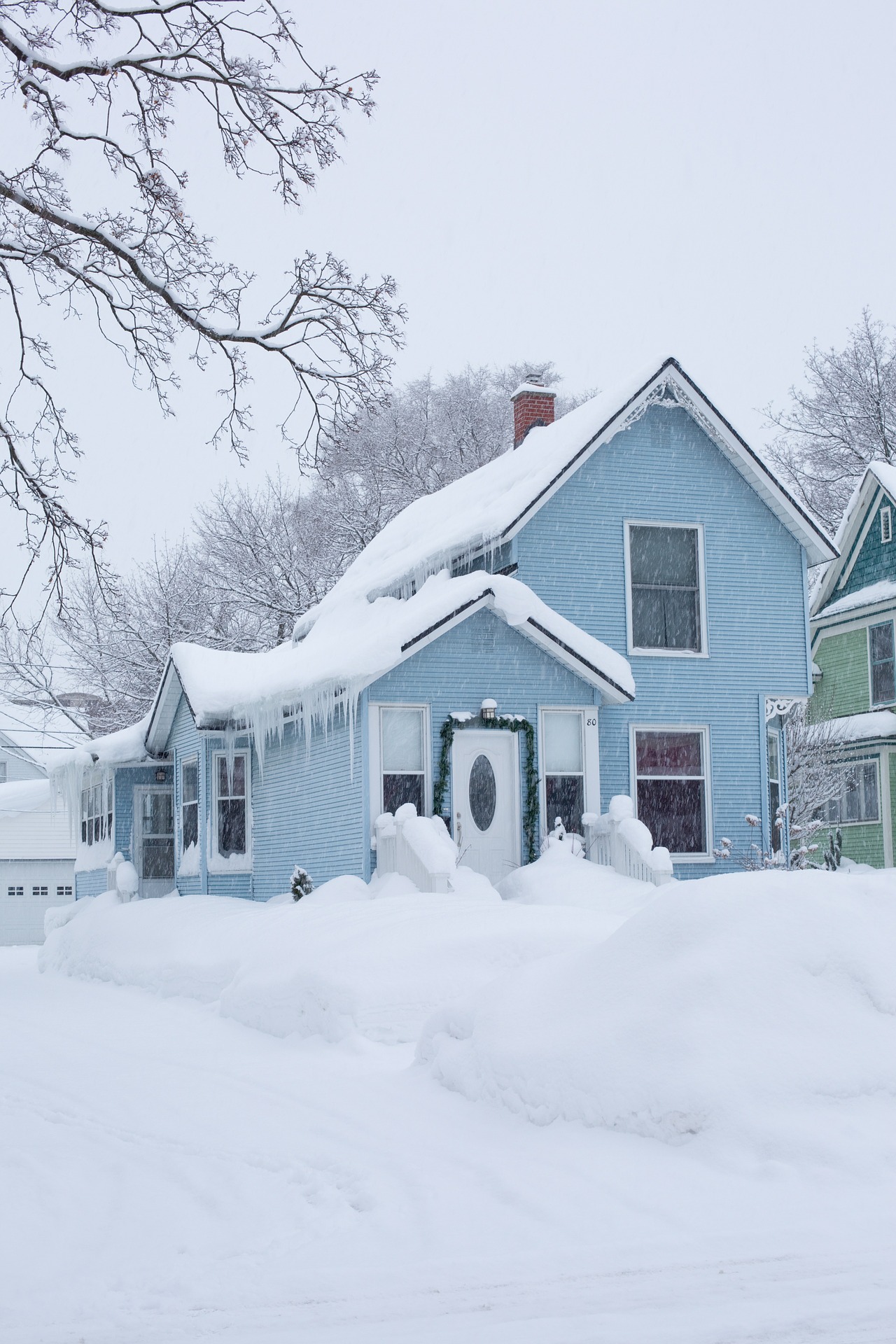 Frozen house photo