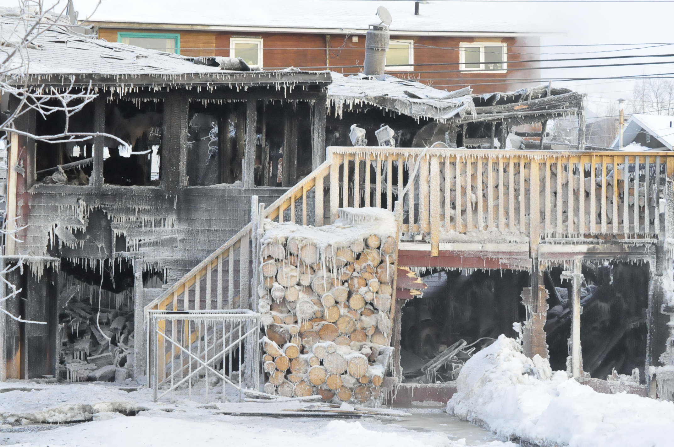 After the house fire: Frozen and burned | Life in Inuvik, Northwest ...