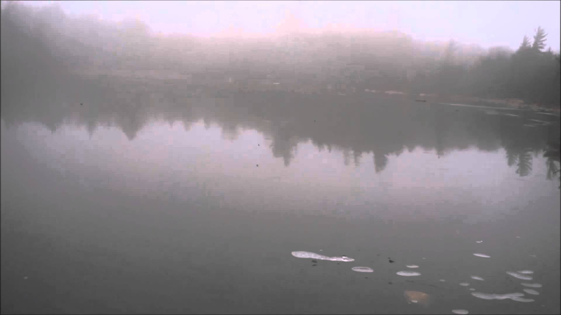 Skipping Rock Across Frozen Pond (Acoustics) - YouTube