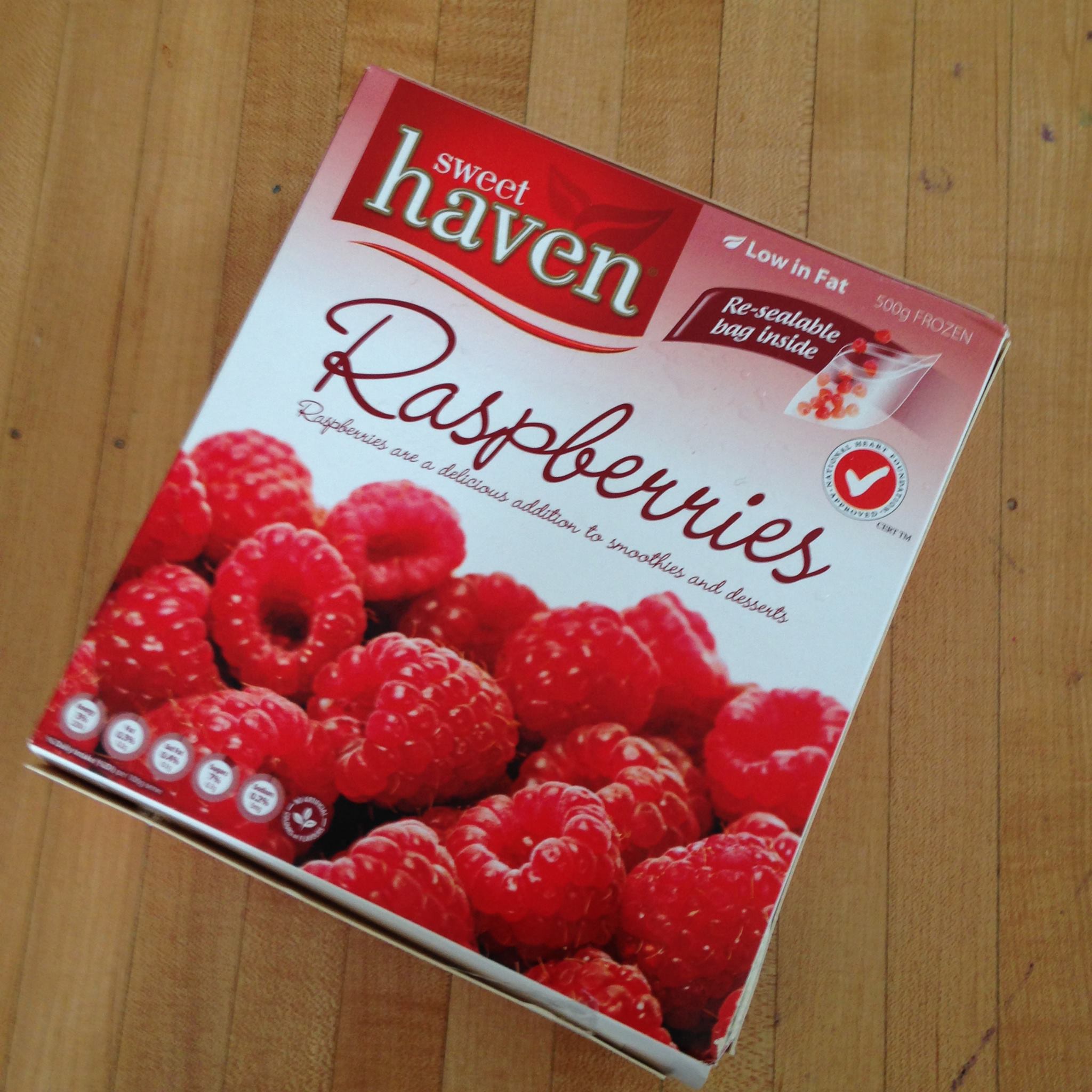 Sweet Haven Frozen Raspberries - AldiMum