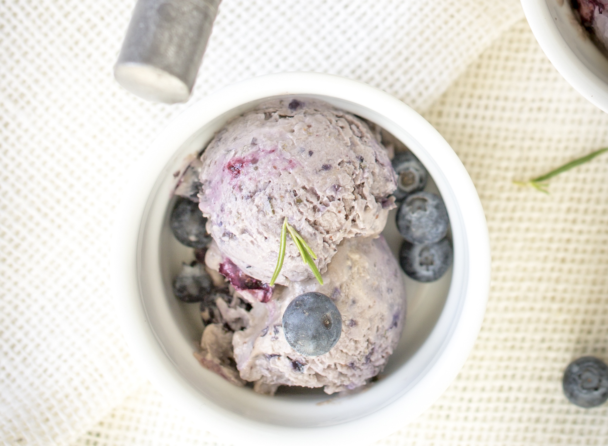 Sneak Peek Recipe: Blueberry Rosemary Ice Cream |