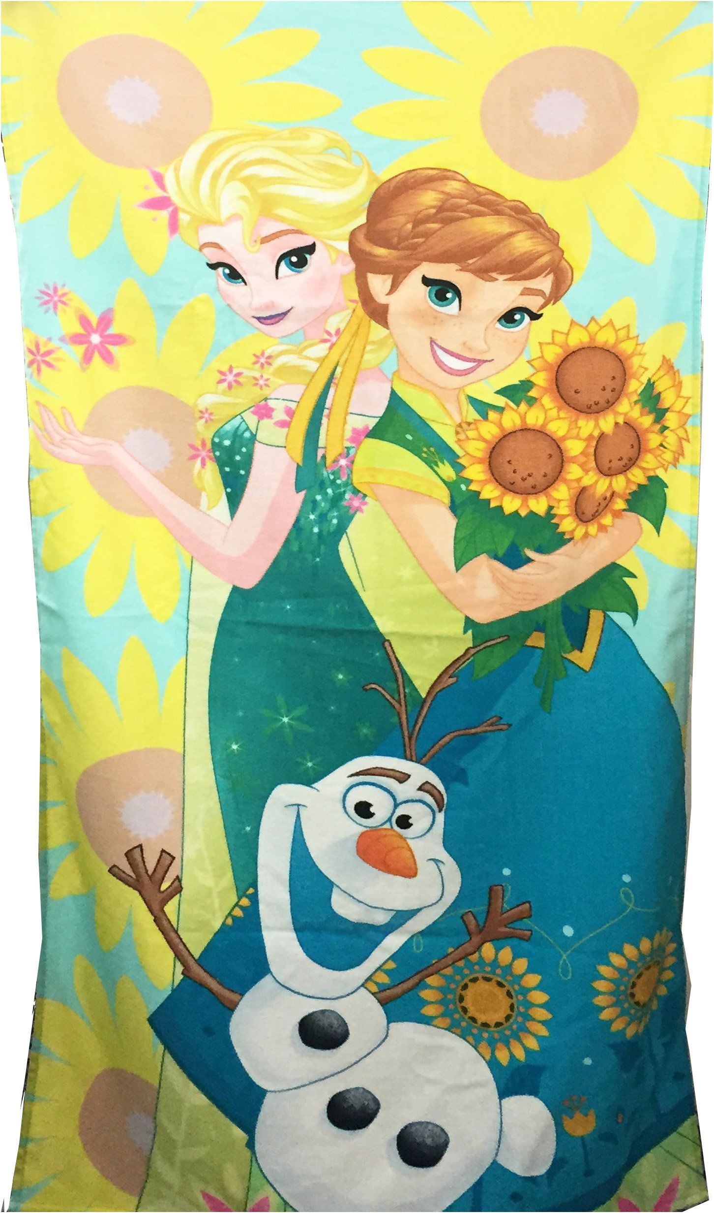 Disney Frozen Fever Beach Towel, Sunflower Dreams | Frozen ...