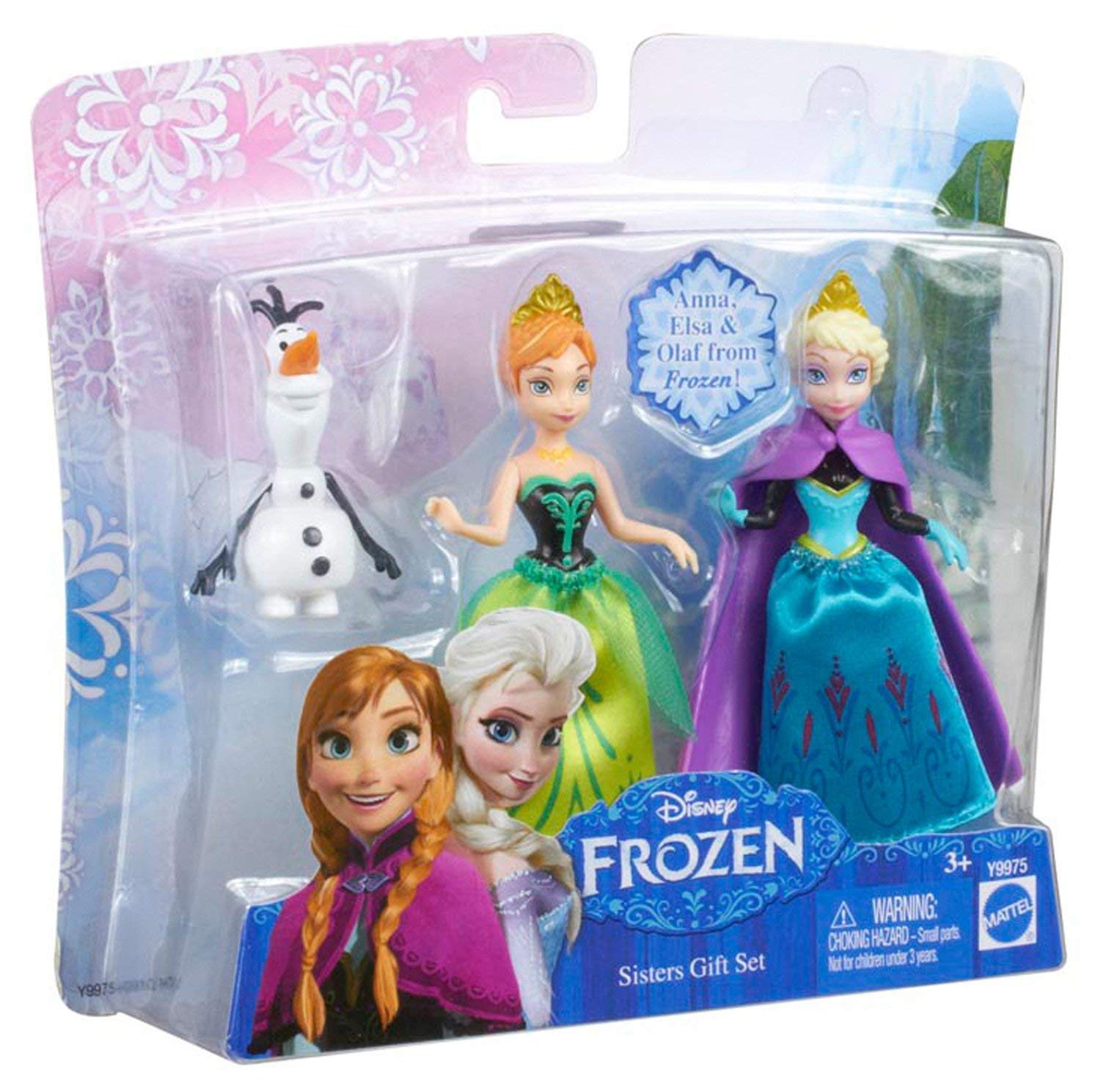 Amazon.com: Mattel Disney Frozen Sisters Giftset: Toys & Games