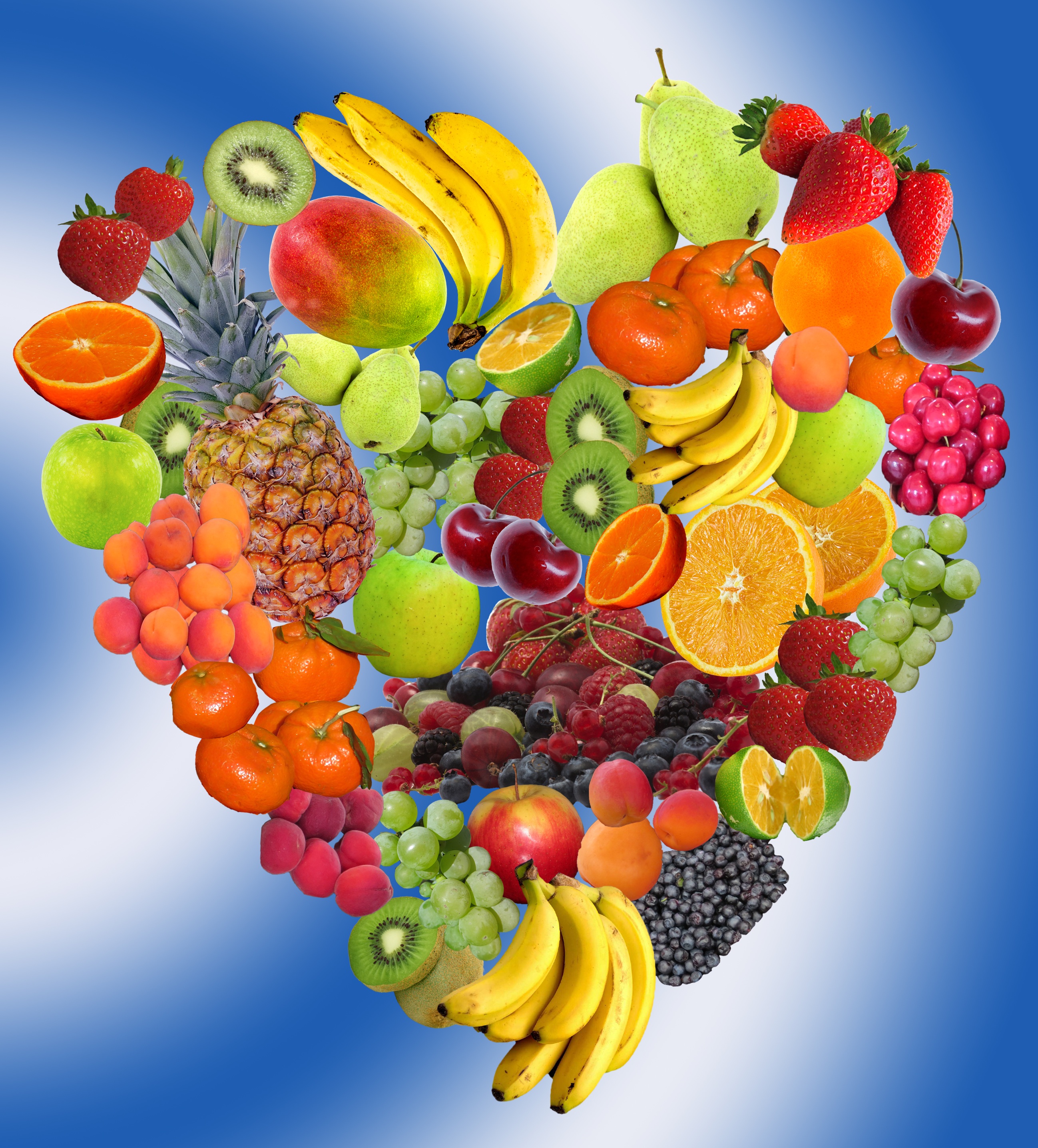 Fruit heart photo