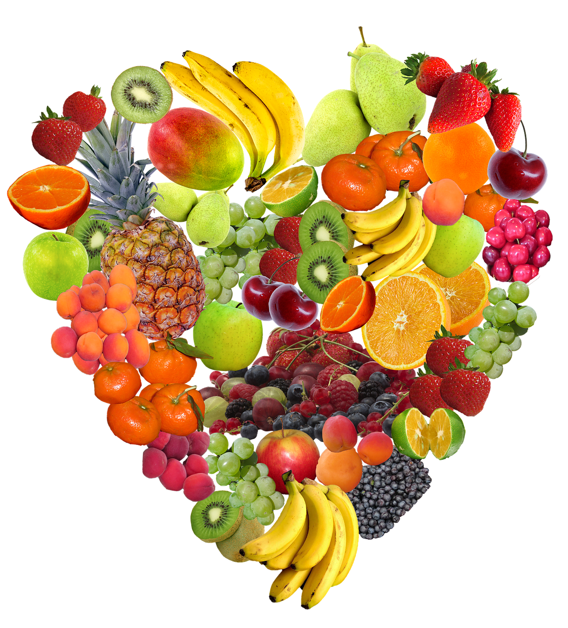 Fruit heart photo