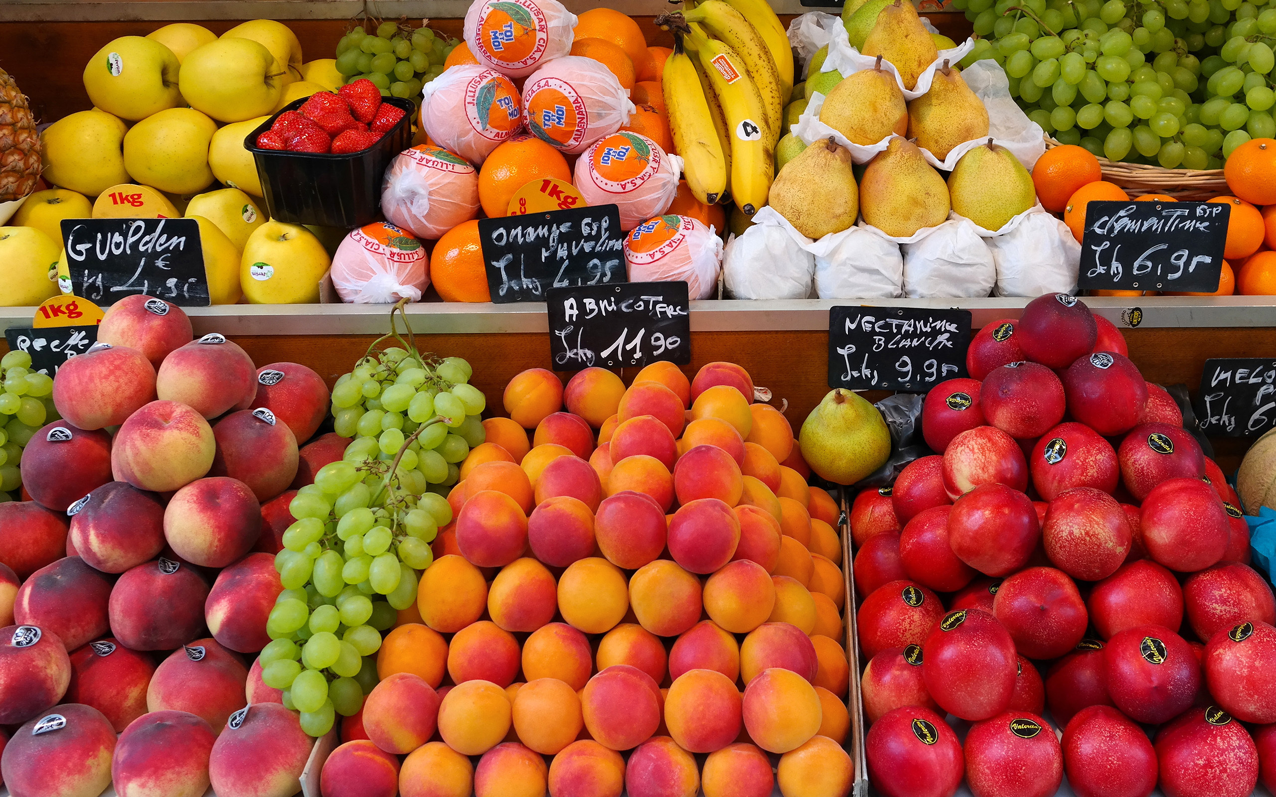 Fruit Shop Full HD Wallpaper and Background Image | 2560x1600 | ID ...