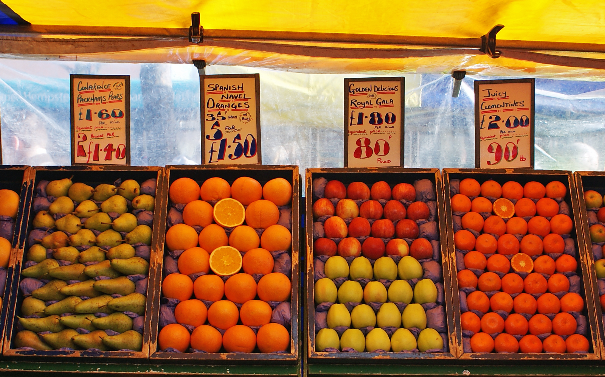 Fruit stall photo