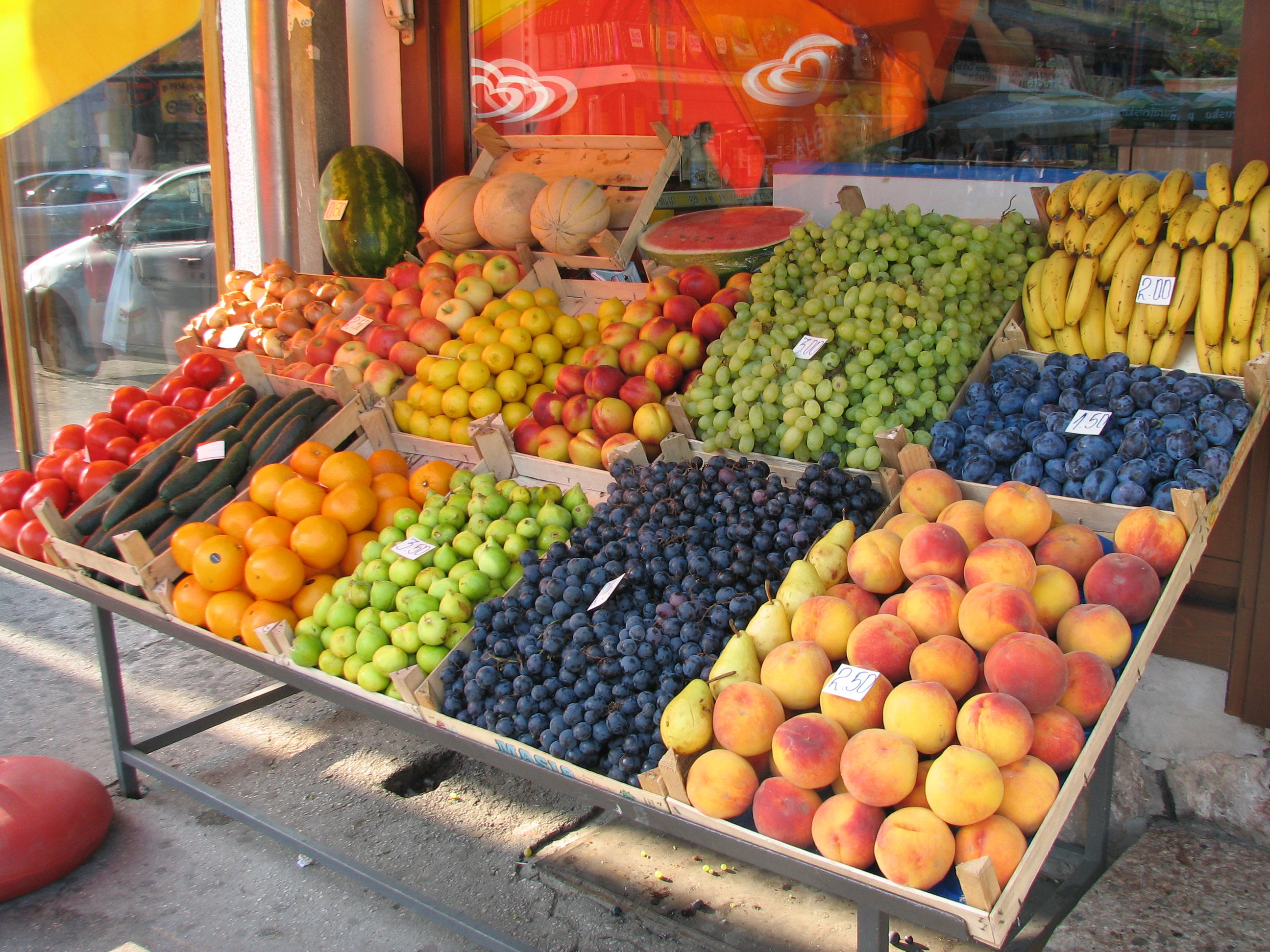 File:Fruit stall, Sarajevo (3887477230).jpg - Wikimedia Commons