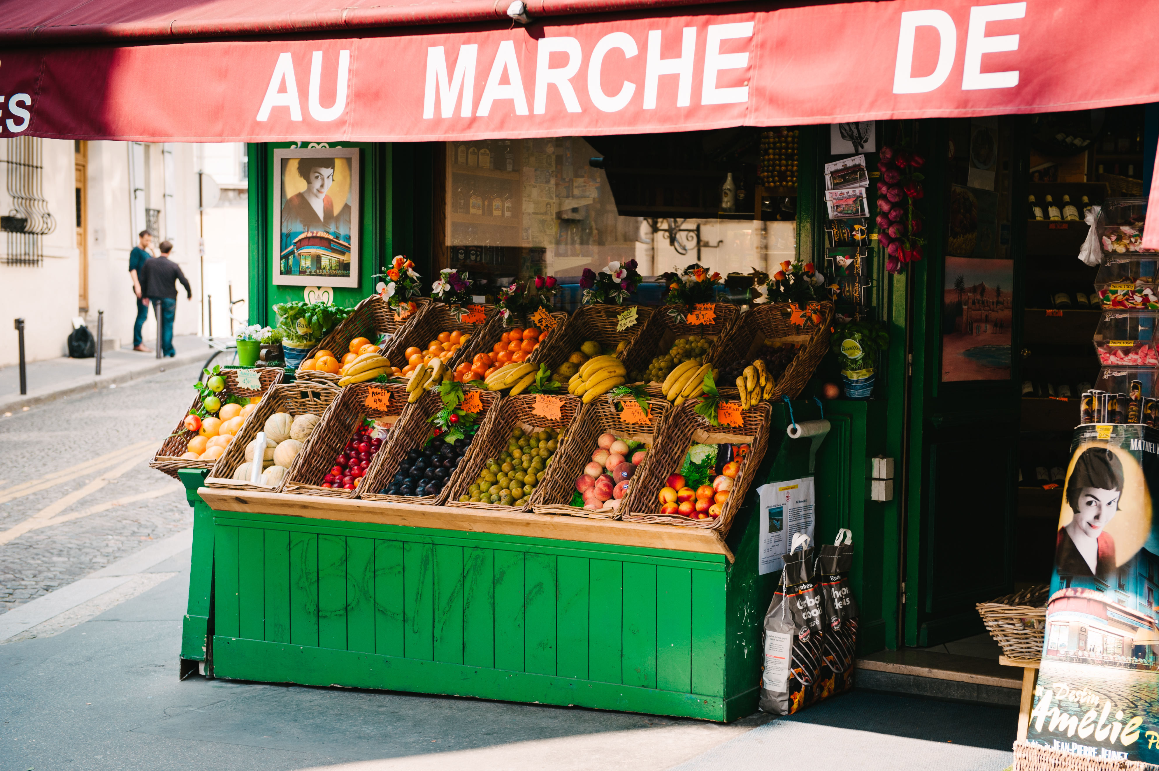 Photo: Fruit Stand, Paris