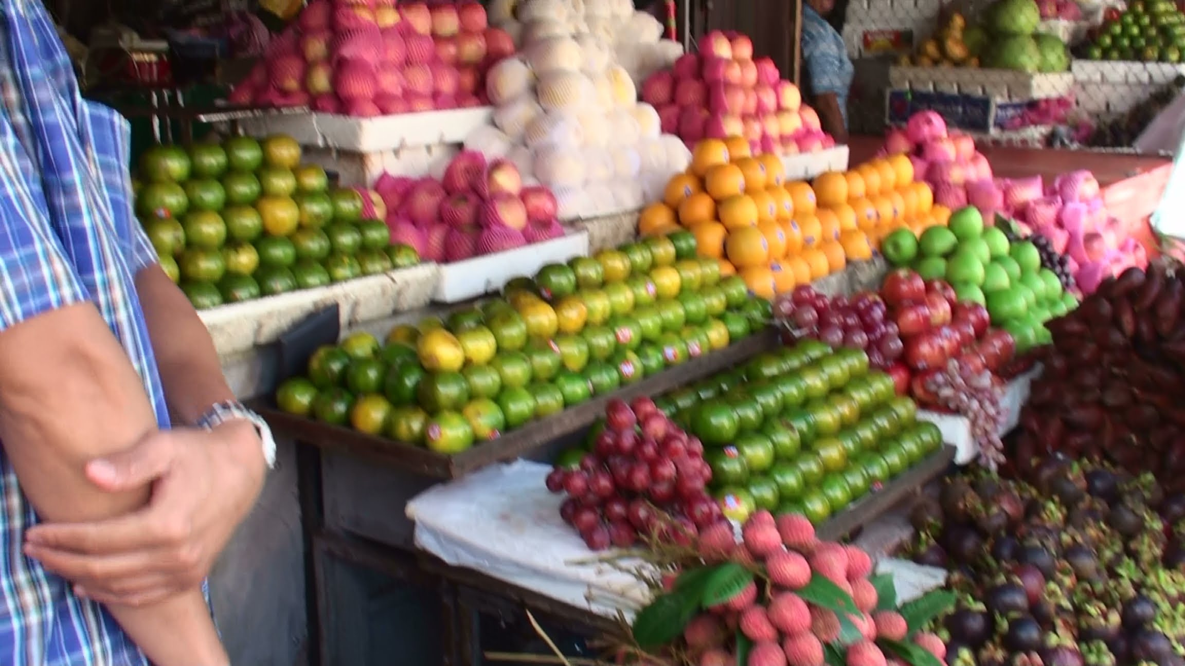 Cambodia Market - Amazing Tropical Fruit - YouTube