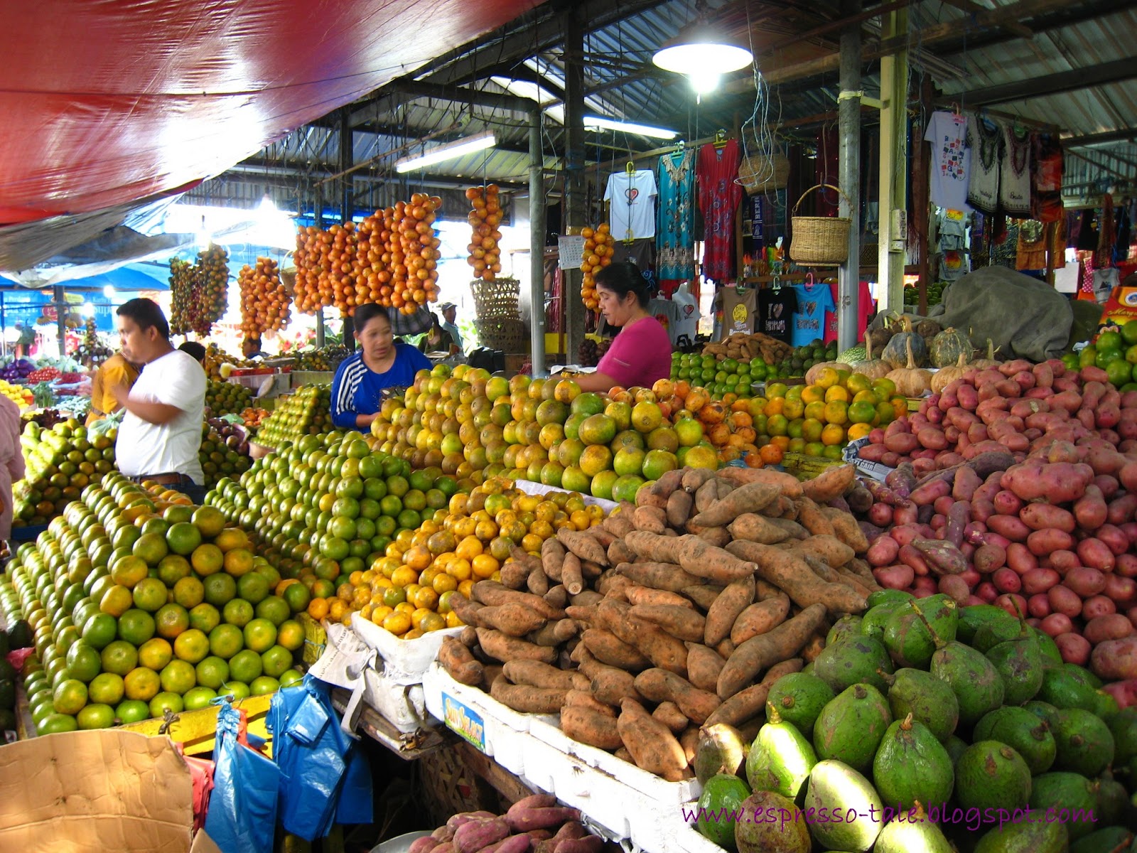 An Espresso Tale: Central Fruit Market, Berastagi