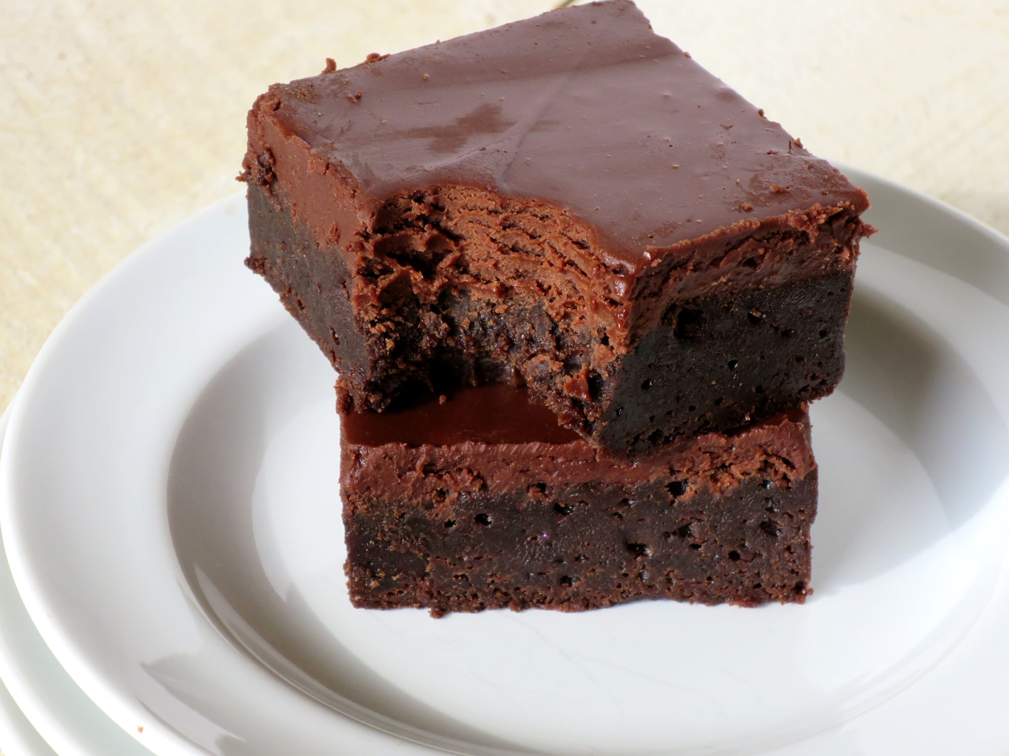 Frosted Fudge Brownies - Gonna Want Seconds