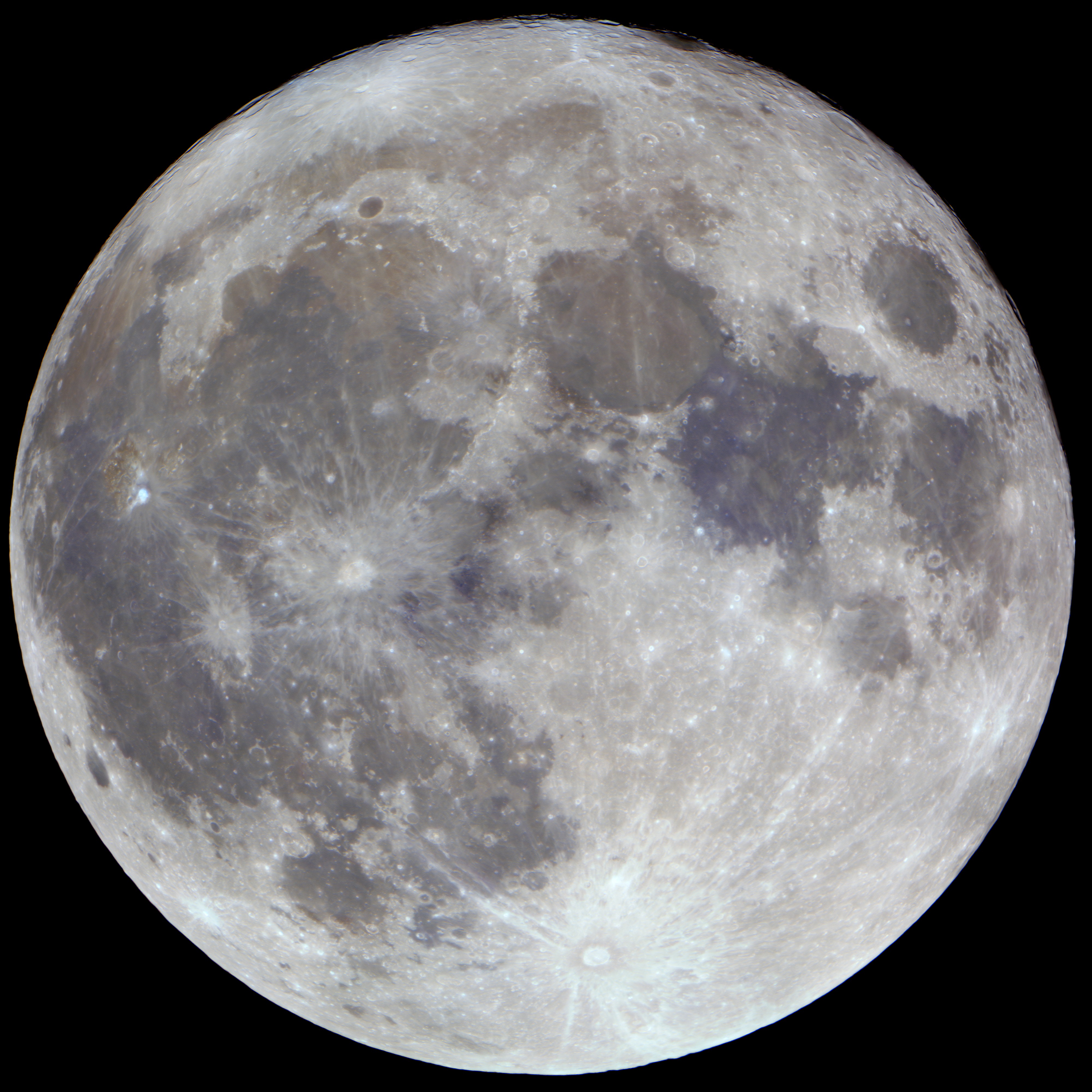 Full Moon (enhanced color) | The Planetary Society