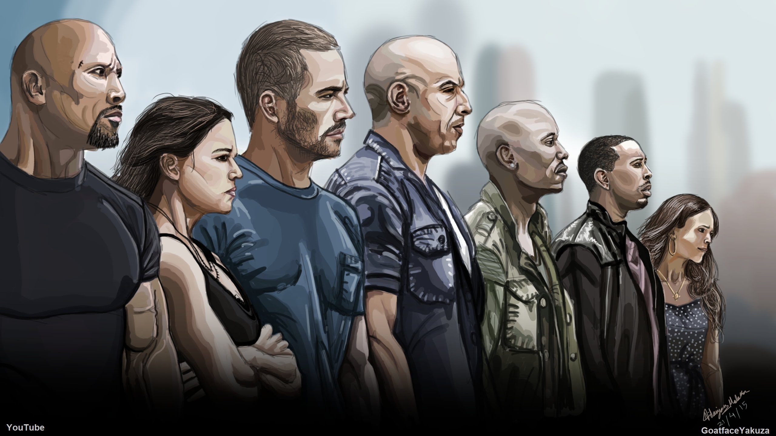 Fast And Furious 7 Drawing at GetDrawings.com | Free for personal ...