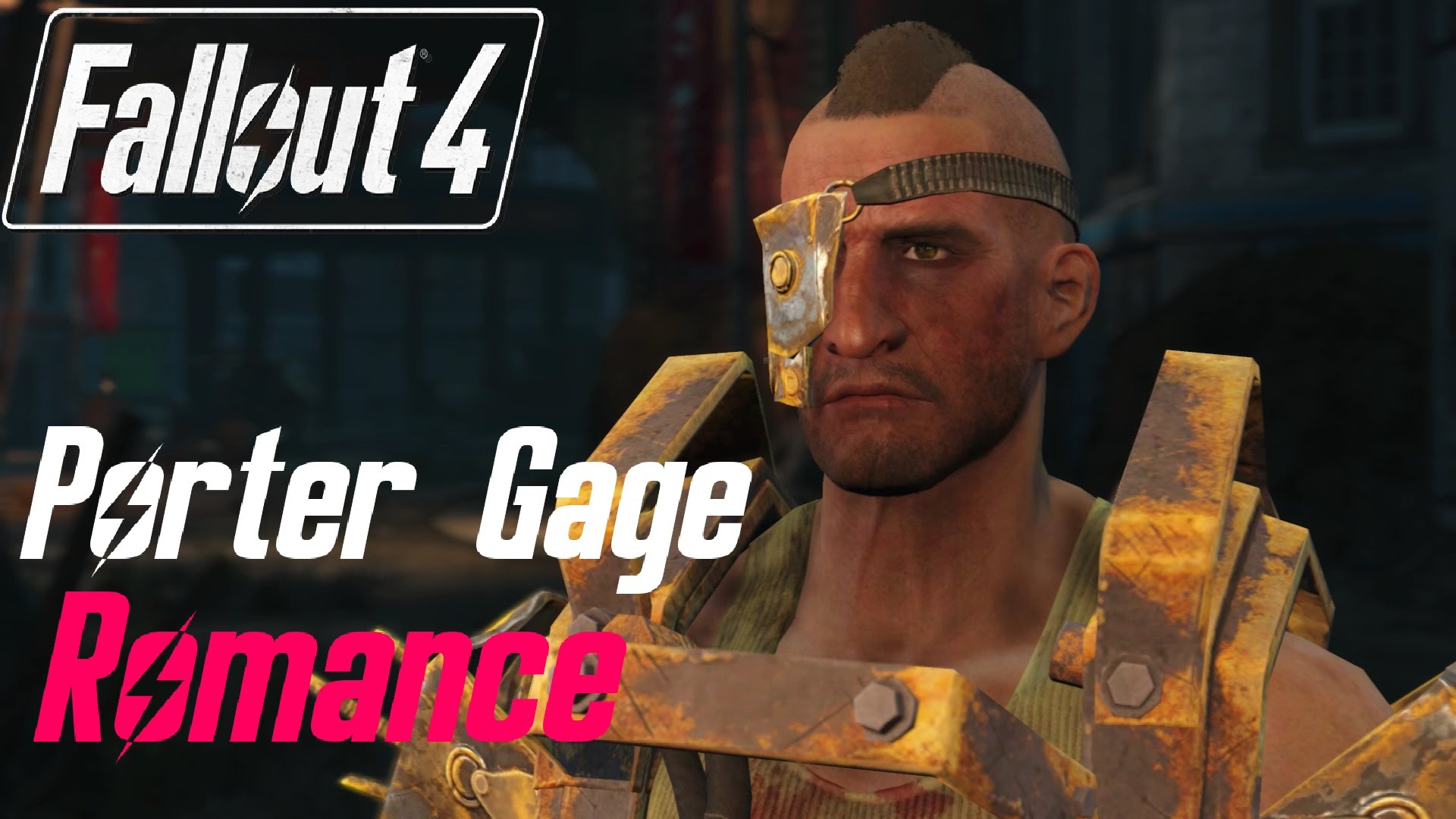 Fallout 4 Nuka World - Porter Gage Romance All Scenes - YouTube